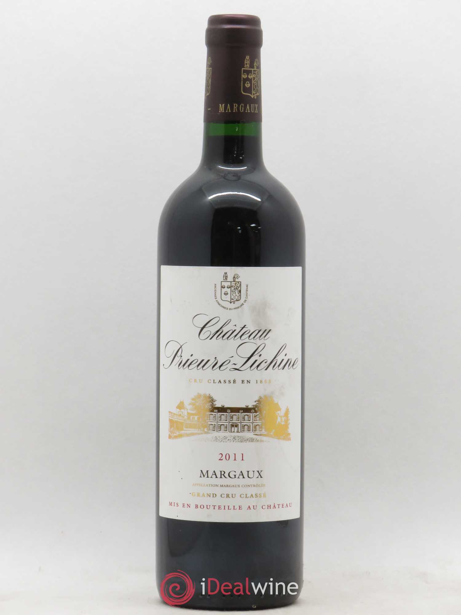 Château Prieuré Lichine 4ème Grand Cru Classé 2011 - Lot de 1 bouteille - 0