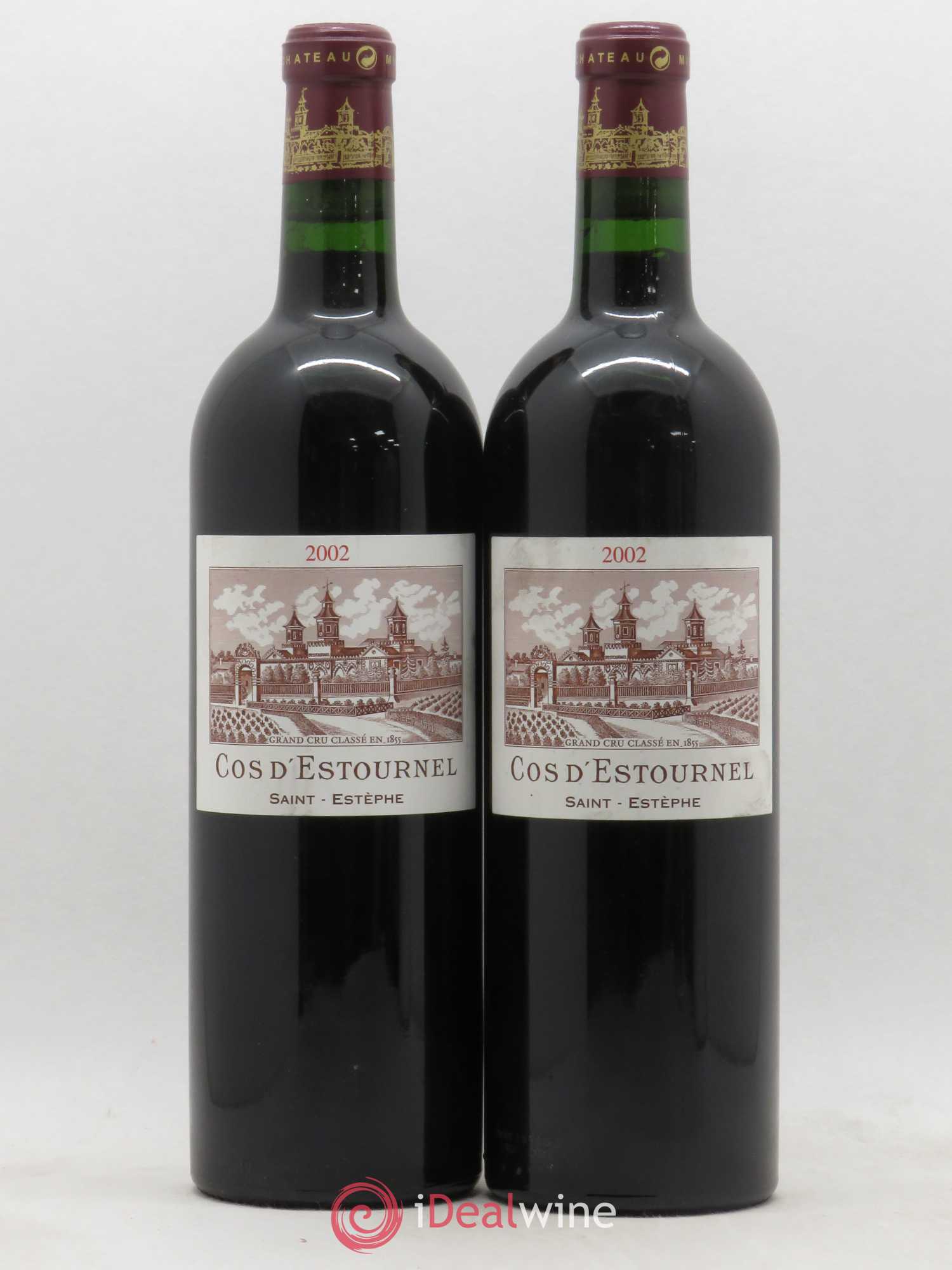 Cos d'Estournel 2ème Grand Cru Classé 2002 - Lot de 2 bouteilles - 0