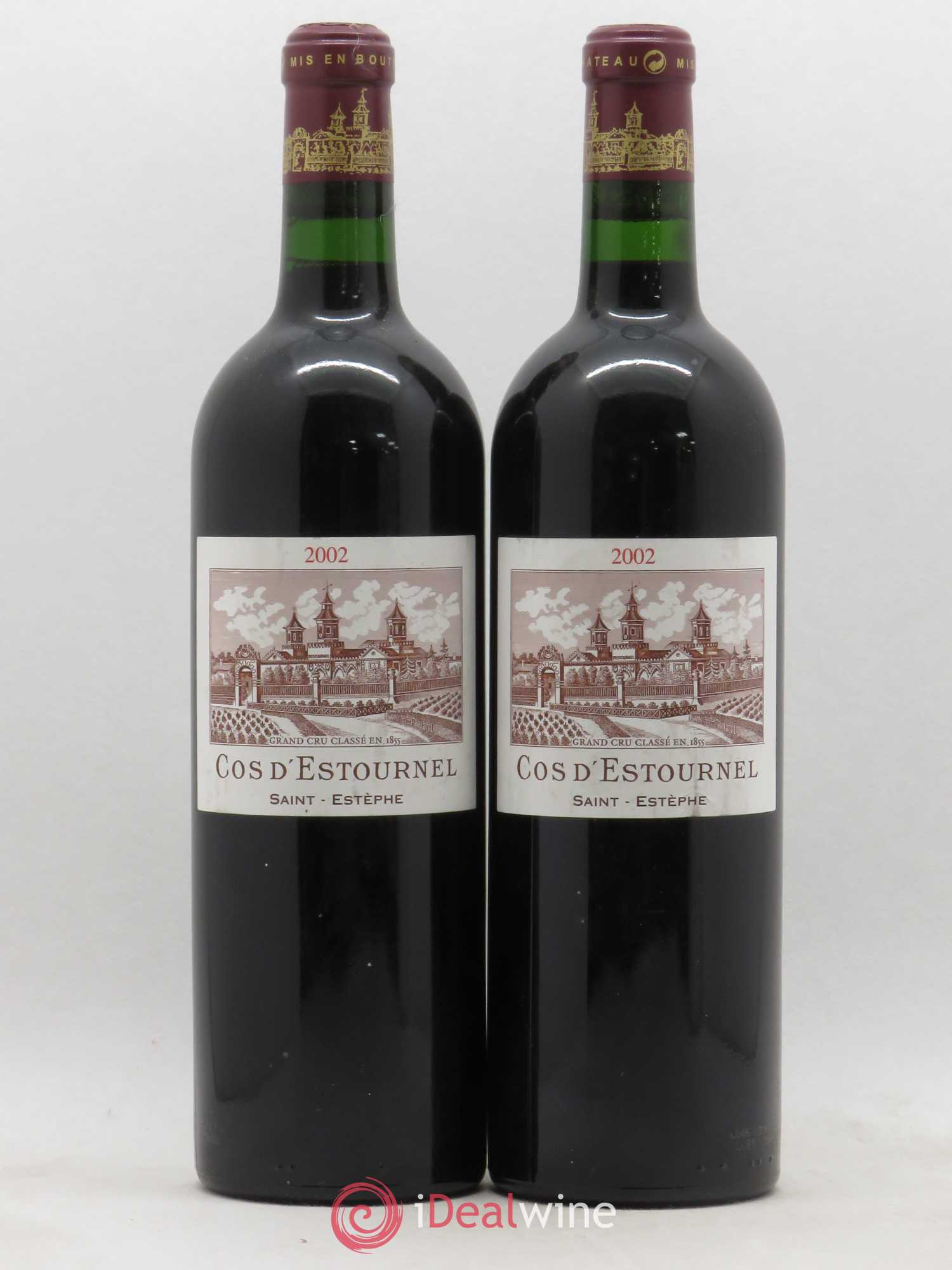 Cos d'Estournel 2ème Grand Cru Classé 2002 - Lot de 2 bouteilles - 0