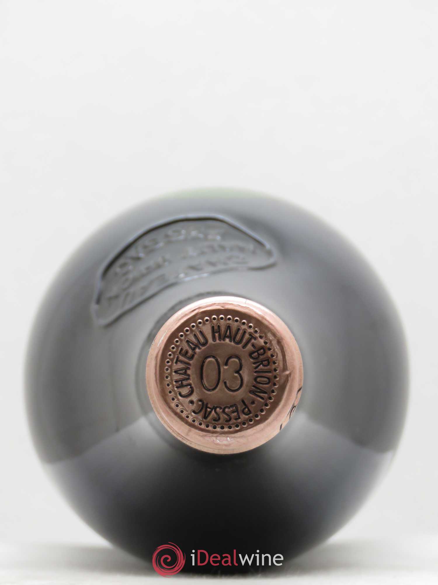 Château Haut Brion 1er Grand Cru Classé 2003 - Lot de 3 bouteilles - 1