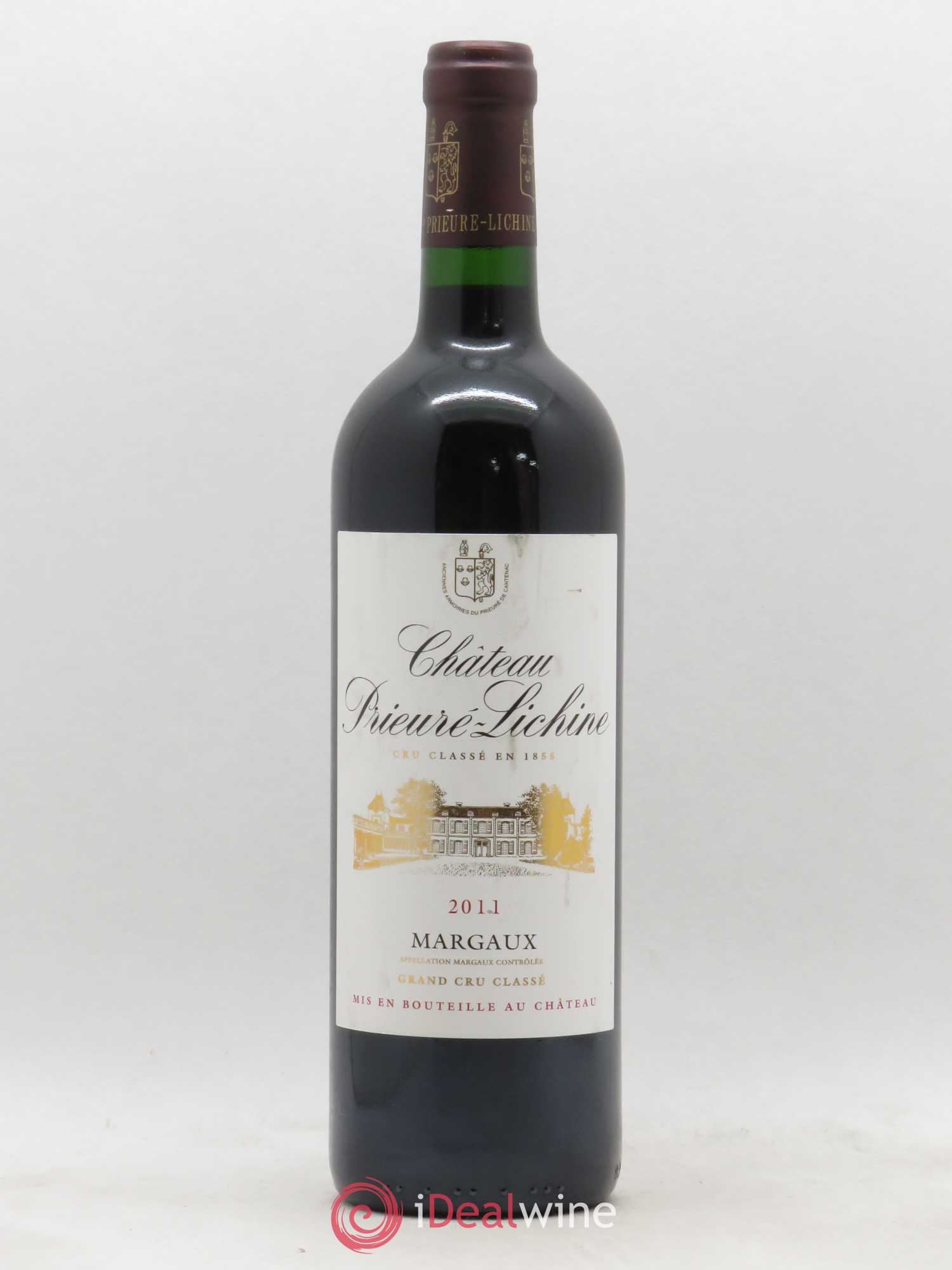 Château Prieuré Lichine 4ème Grand Cru Classé 2011 - Lot de 1 bouteille - 0