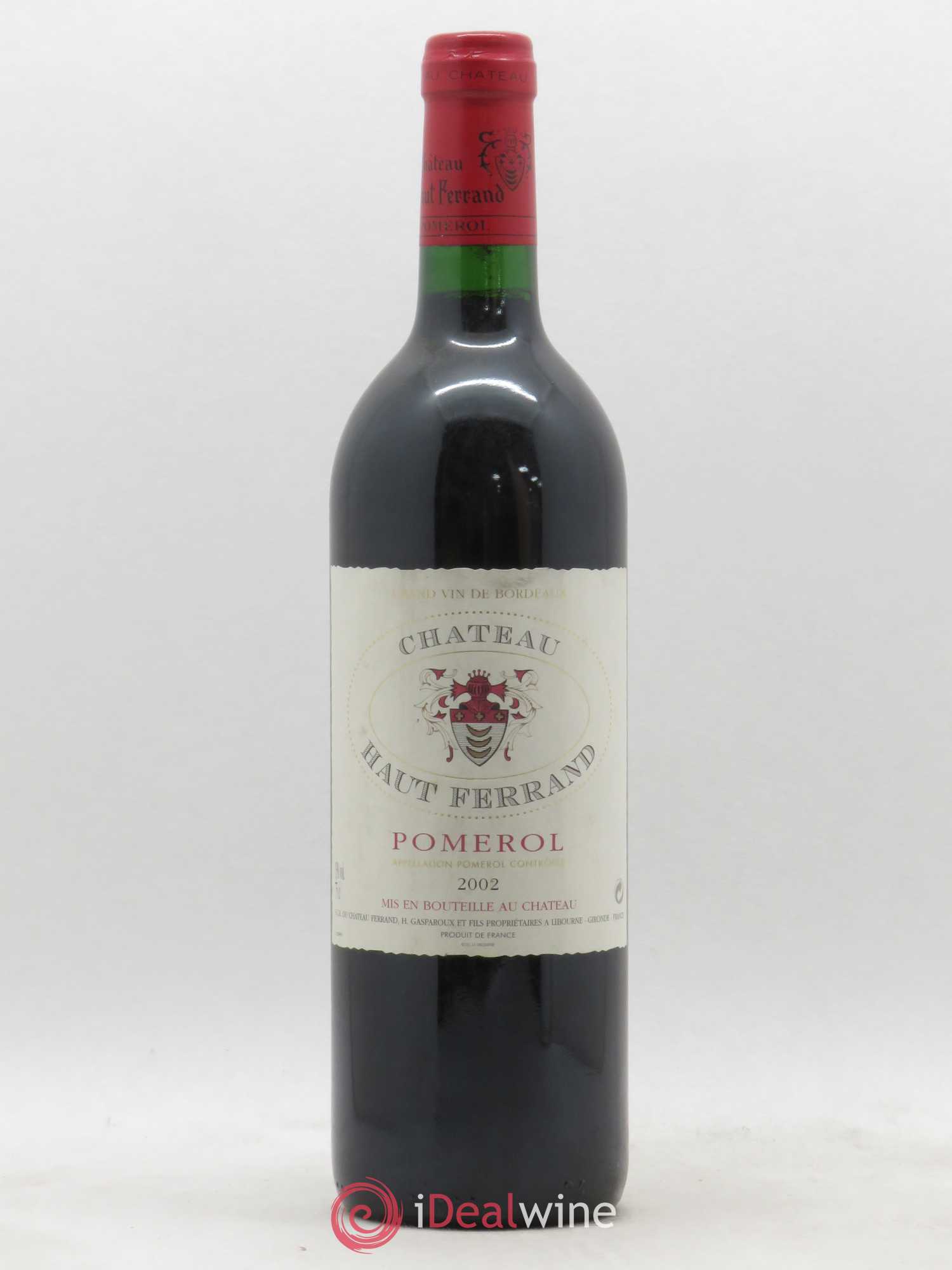 Château Haut Ferrand 2002 - Lot de 1 bouteille - 0