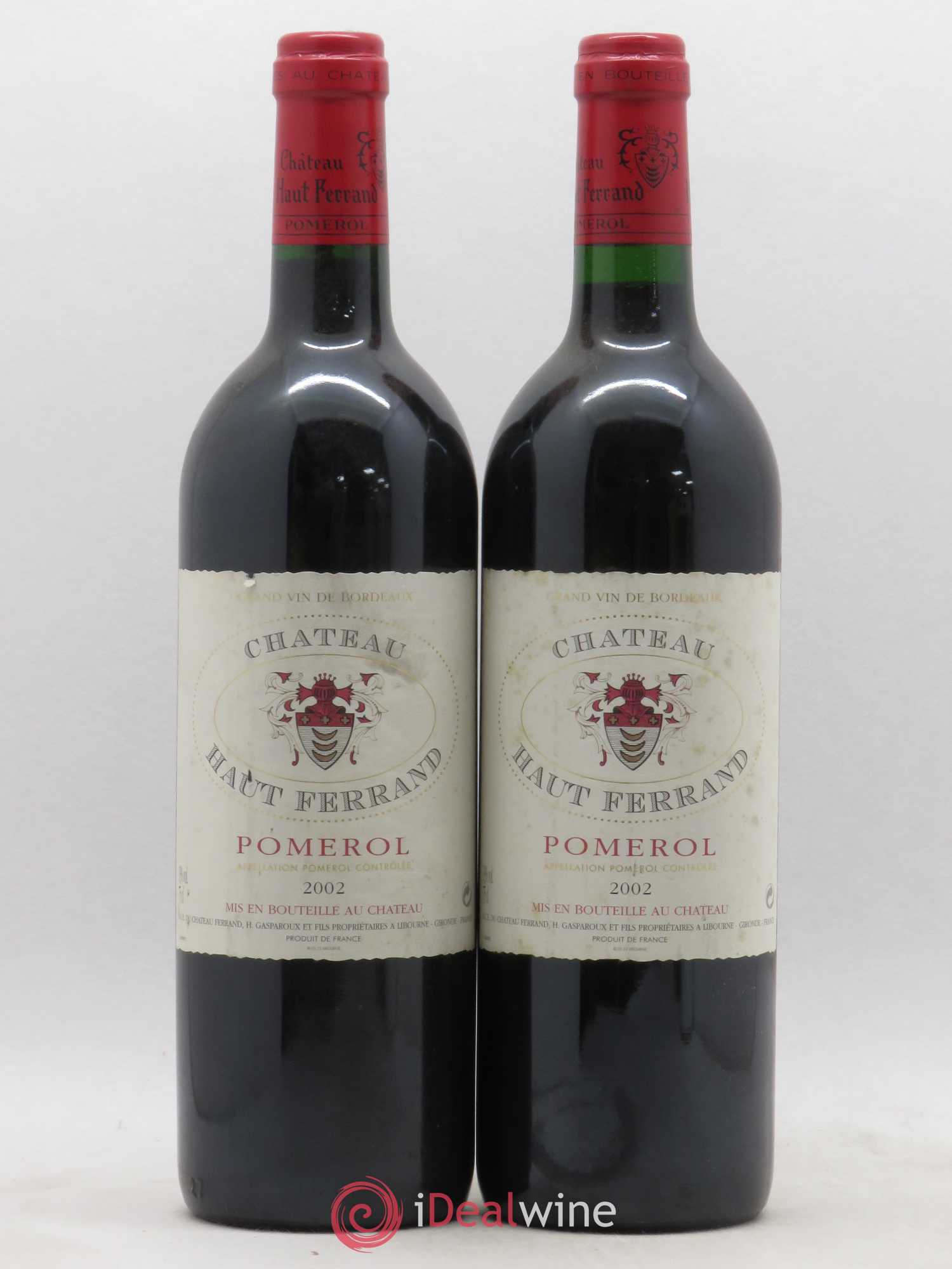 Château Haut Ferrand 2002 - Lot de 2 bouteilles - 0