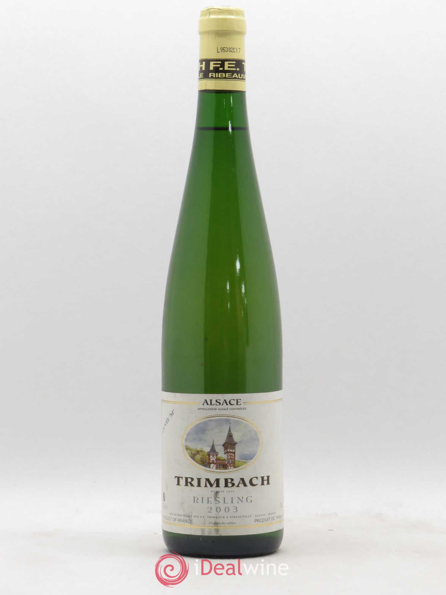 Riesling Cuvée M Trimbach 2003 - Posten von 1 Flasche - 0