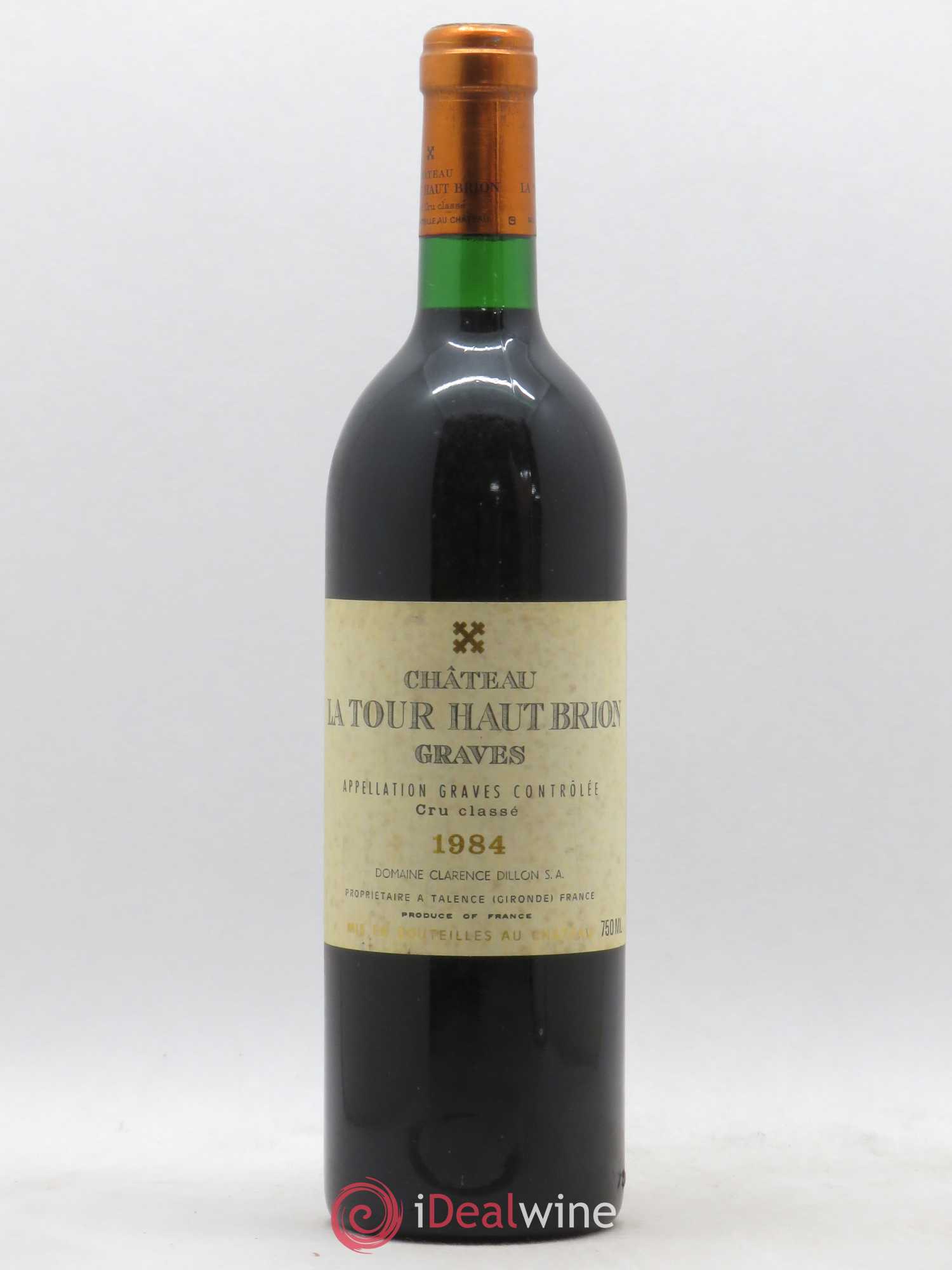 Château la Tour Haut-Brion Cru Classé de Graves 1984 - Lot de 1 bouteille - 0