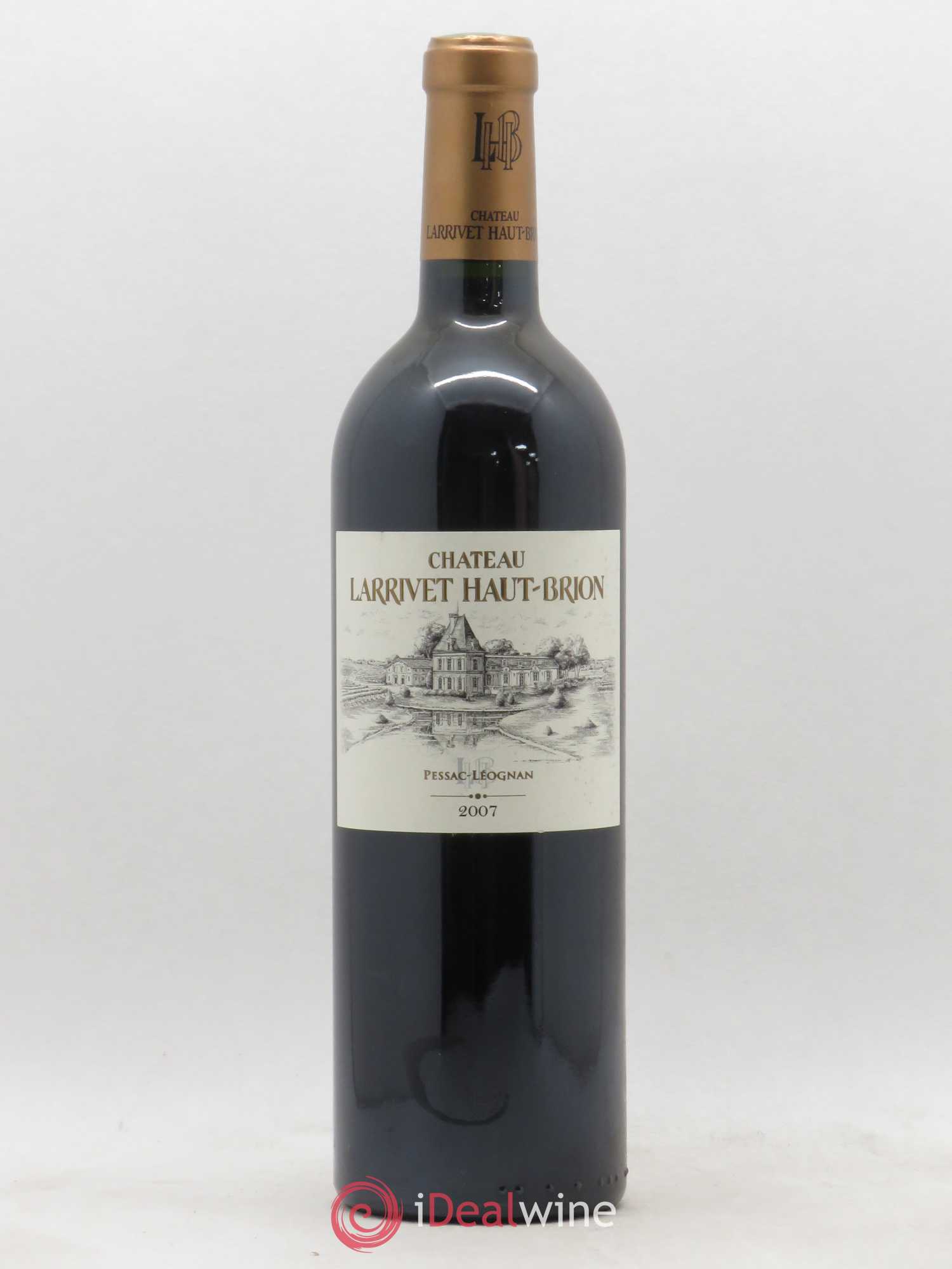 Château Larrivet Haut-Brion 2007 - Lot de 1 bouteille - 0
