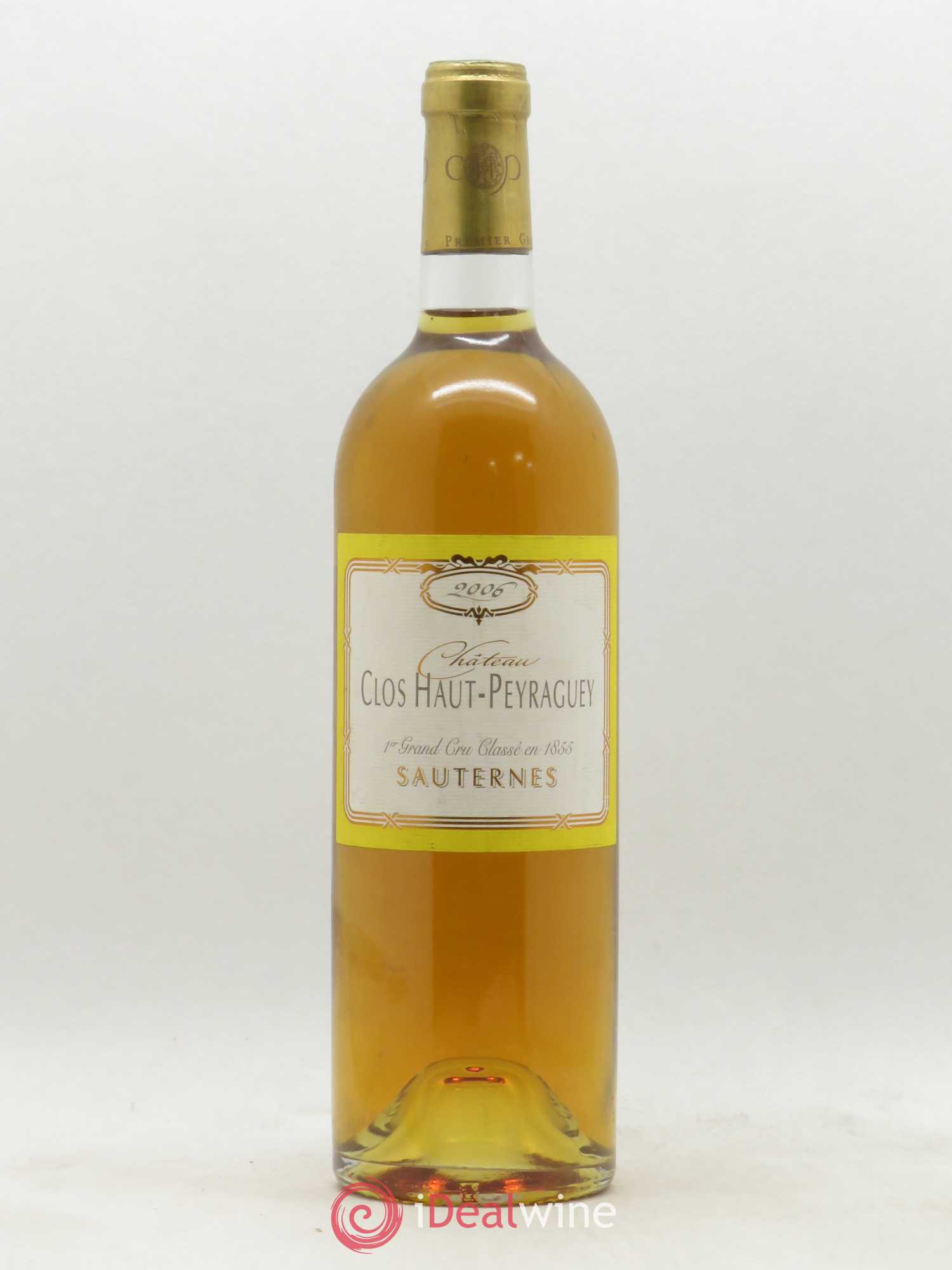 Clos Haut-Peyraguey 1er Grand Cru Classé 2006 - Lotto di 1 bottiglia - 0