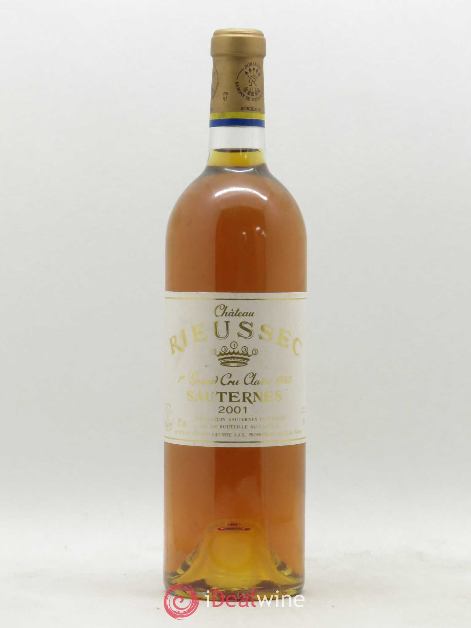 Château Rieussec 1er Grand Cru Classé 2001 - Posten von 1 Flasche - 0