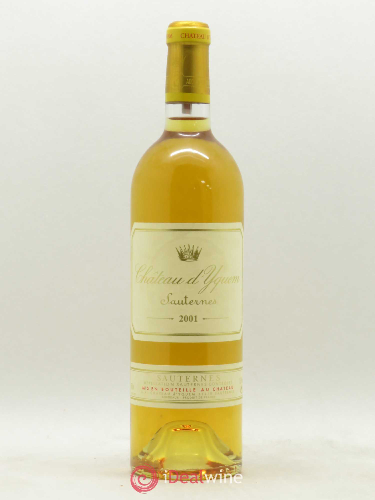 Château d' Yquem 1er Cru Classé Supérieur 2001 - Lotto di 1 bottiglia - 0