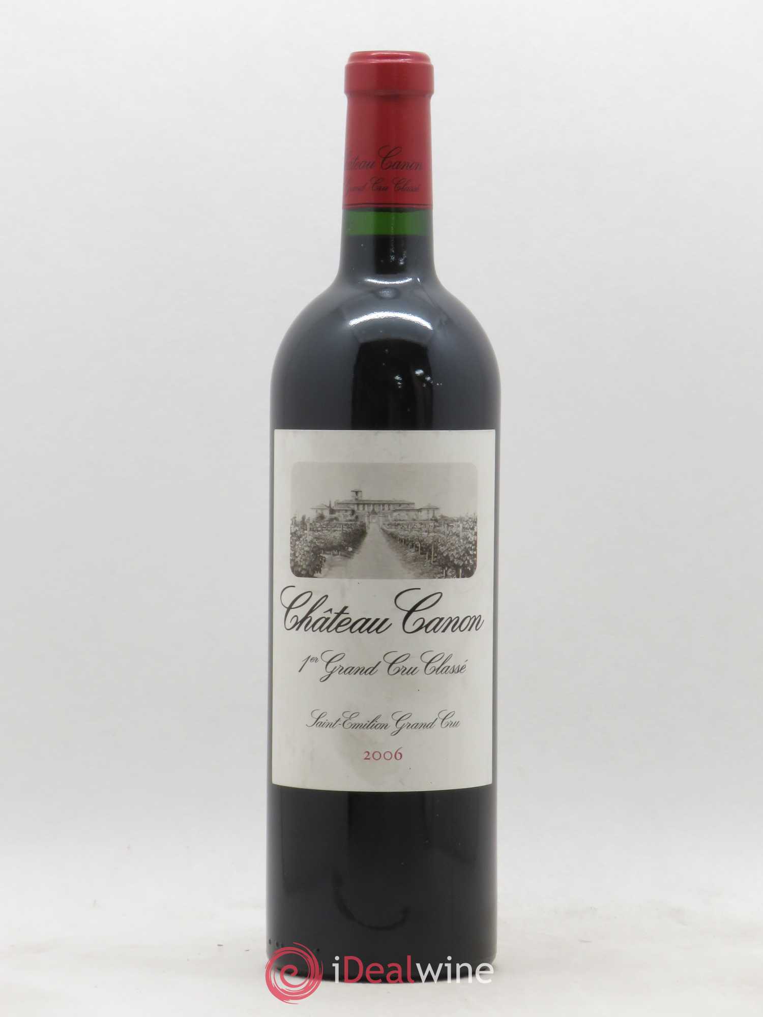Château Canon 1er Grand Cru Classé B 2006 - Lot de 1 bouteille - 0
