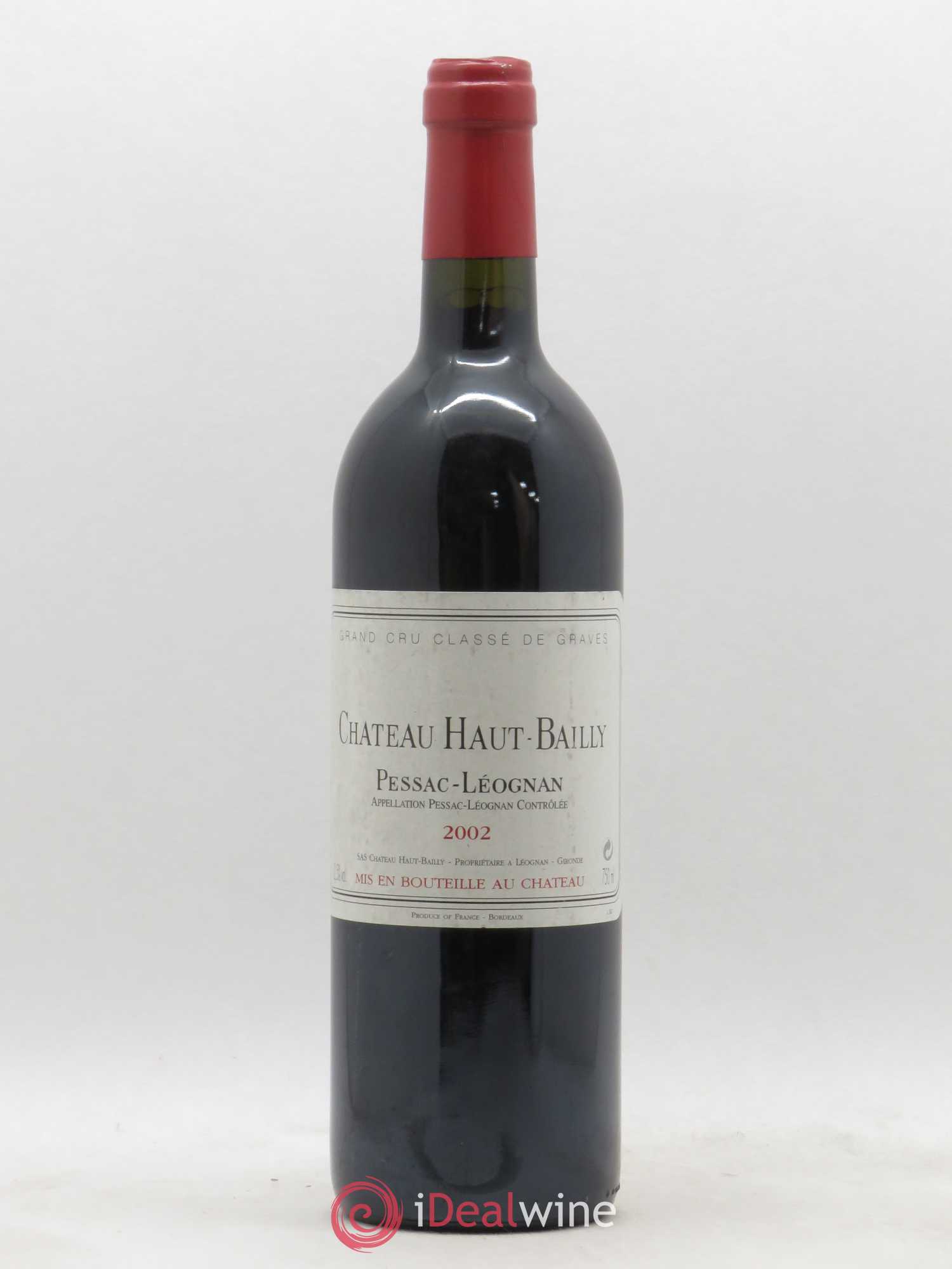 Château Haut-Bailly Cru Classé de Graves 2002 - Lot de 1 bouteille - 0