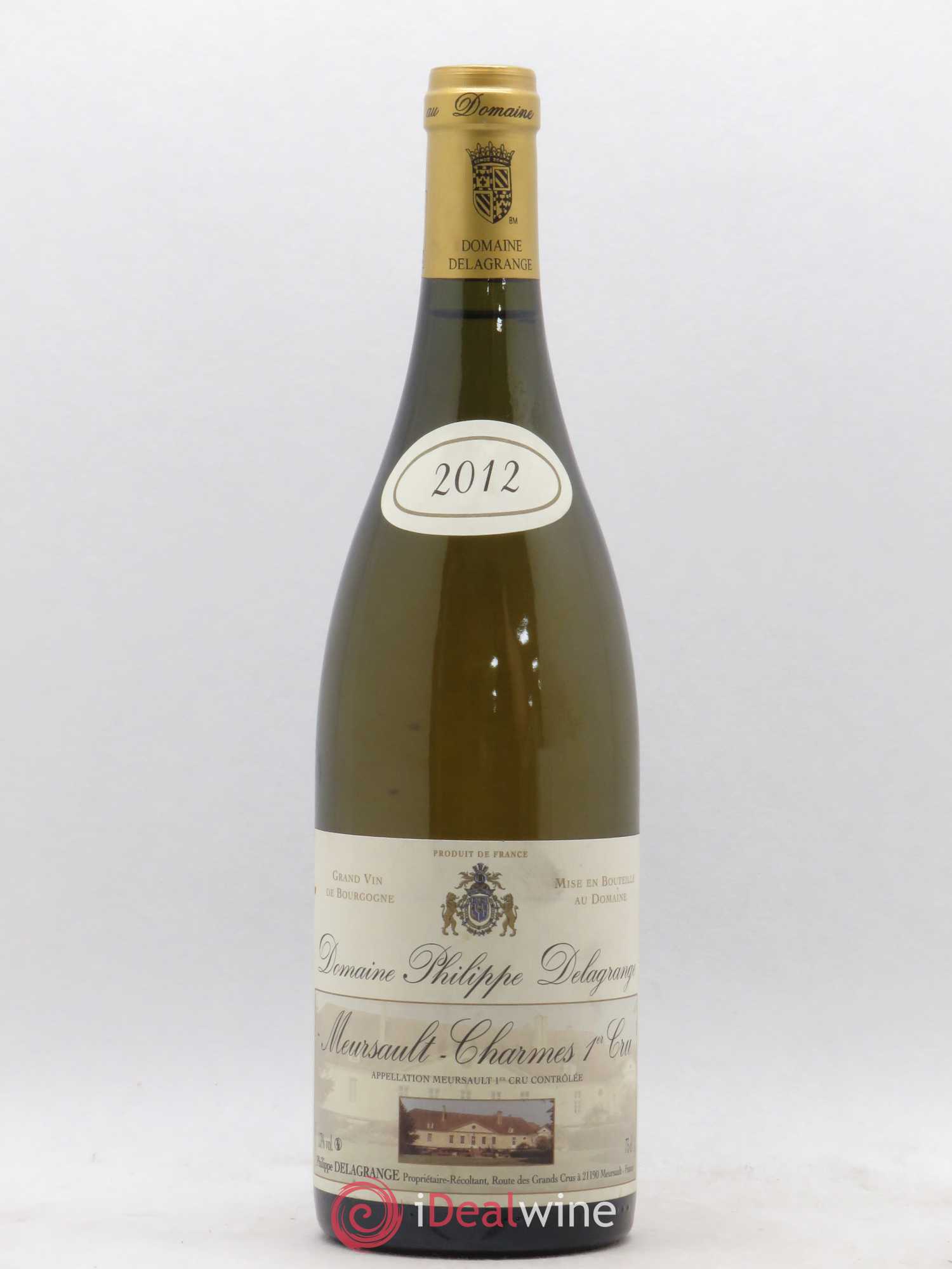 Meursault Charmes Domaine Bernard Delagrange 2012 - Posten von 1 Flasche - 0