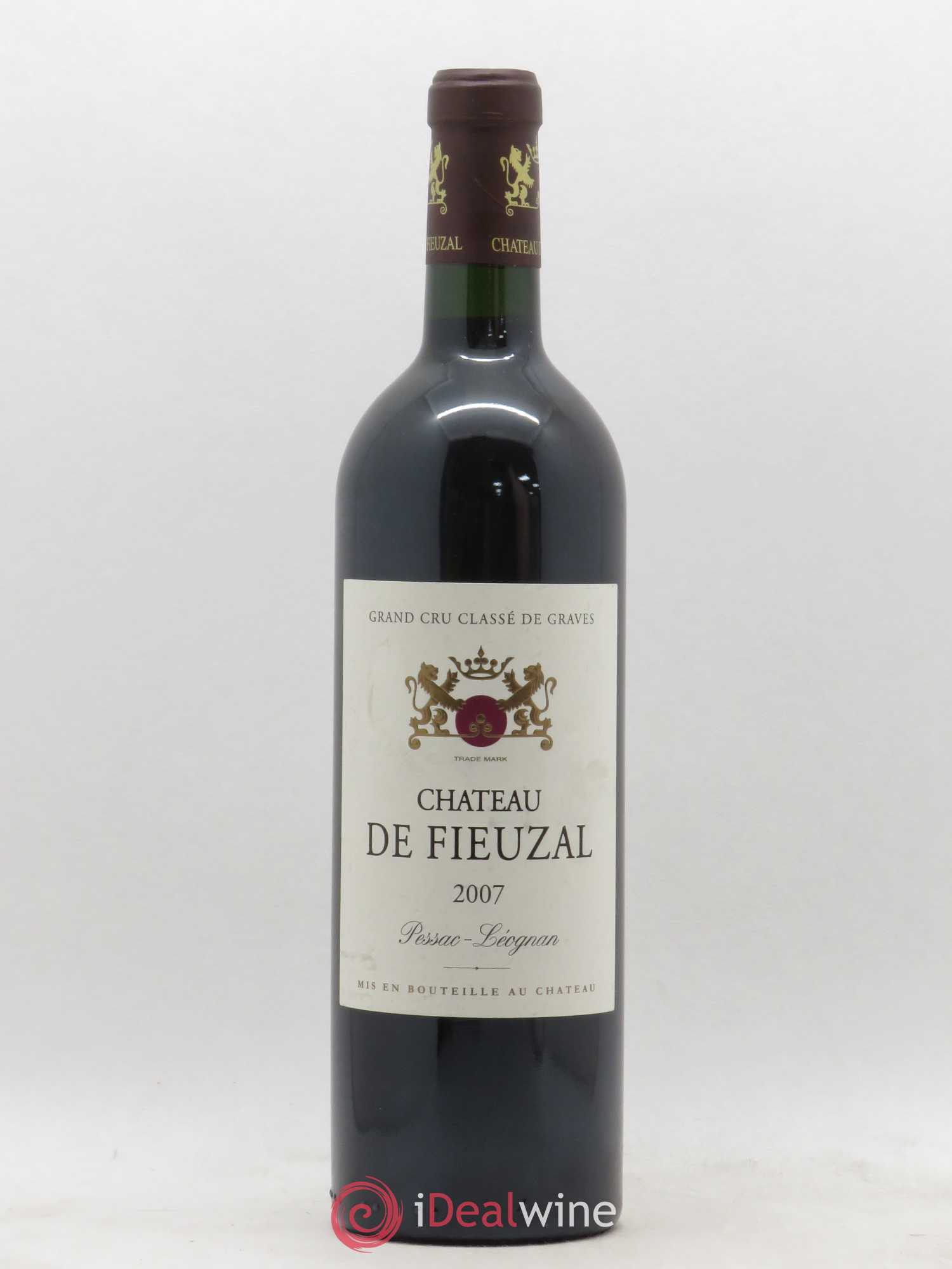 Château de Fieuzal Cru Classé de Graves 2007 - Lot de 1 bouteille - 0
