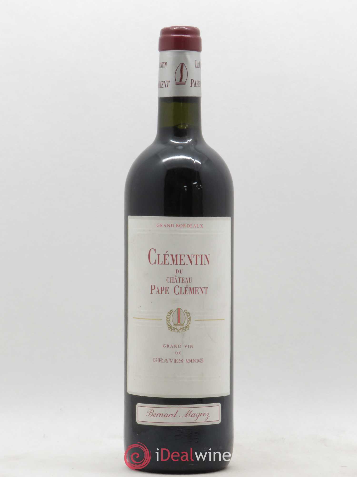 Le Clémentin de Pape Clément Second Vin 2005 - Lot de 1 bouteille - 0