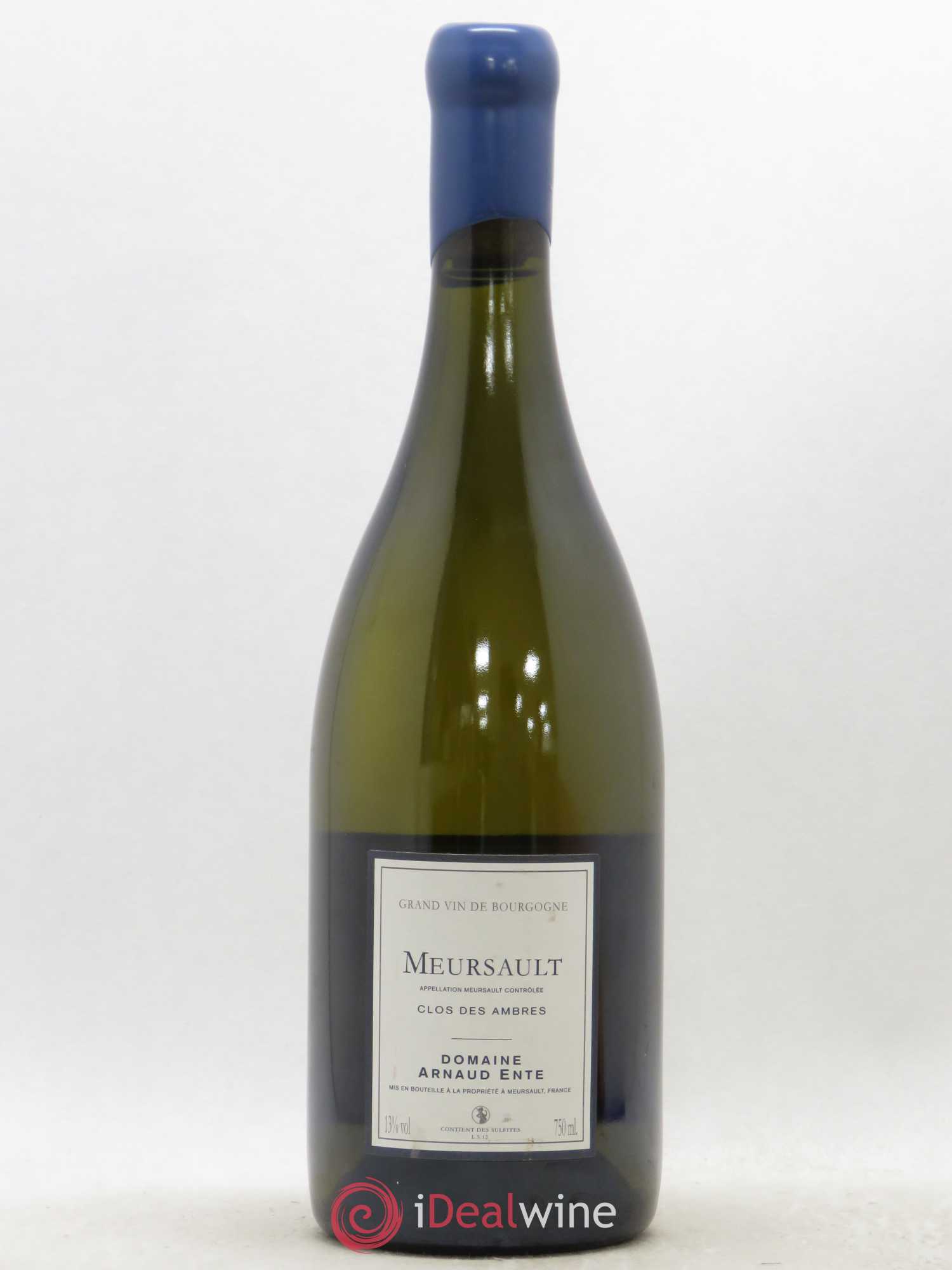 Meursault Clos des Ambres Arnaud Ente 2012 - Lot de 1 bouteille - 1