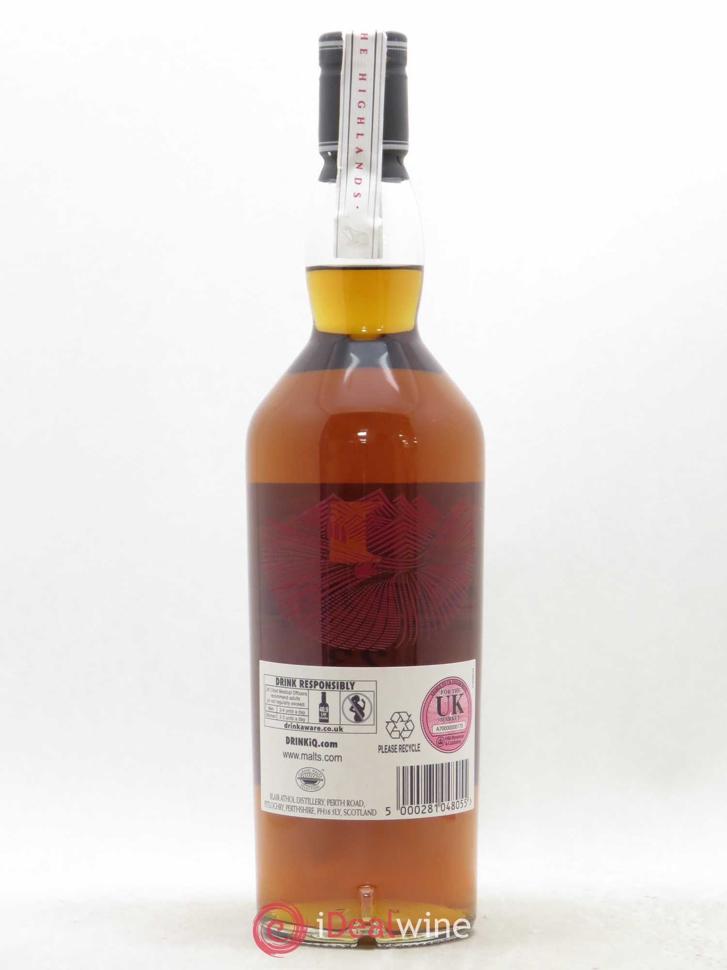 Whisky Single Malt Scotch Blair Athol 23 years - Posten von 1 Flasche - 1