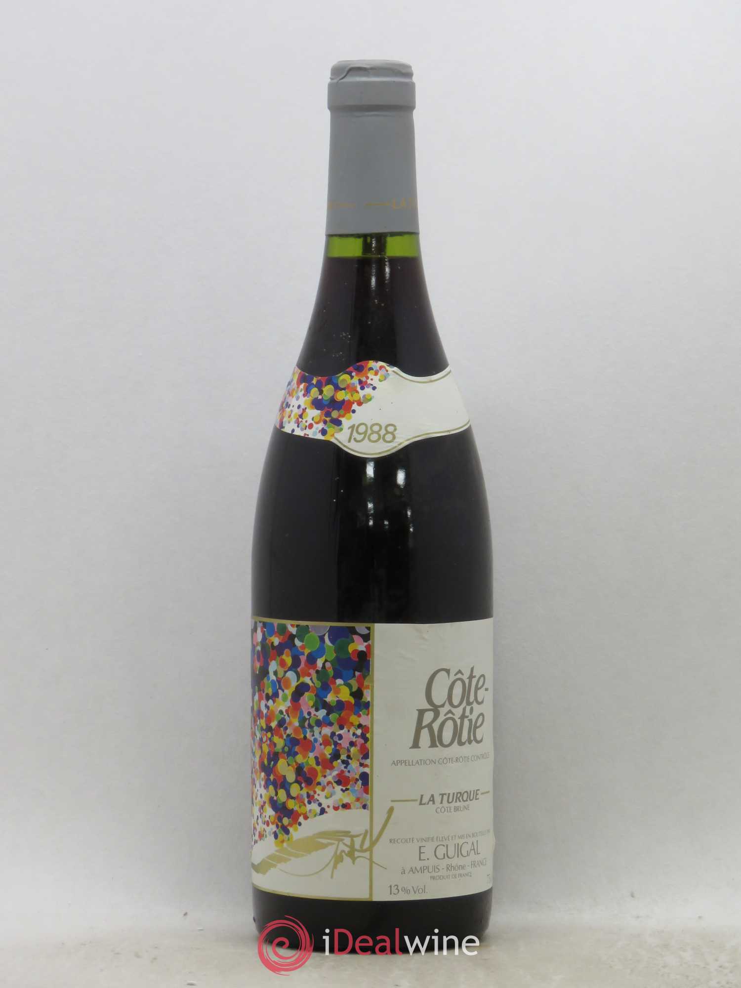Côte-Rôtie La Turque Guigal 1988 - Lot de 1 bouteille - 0