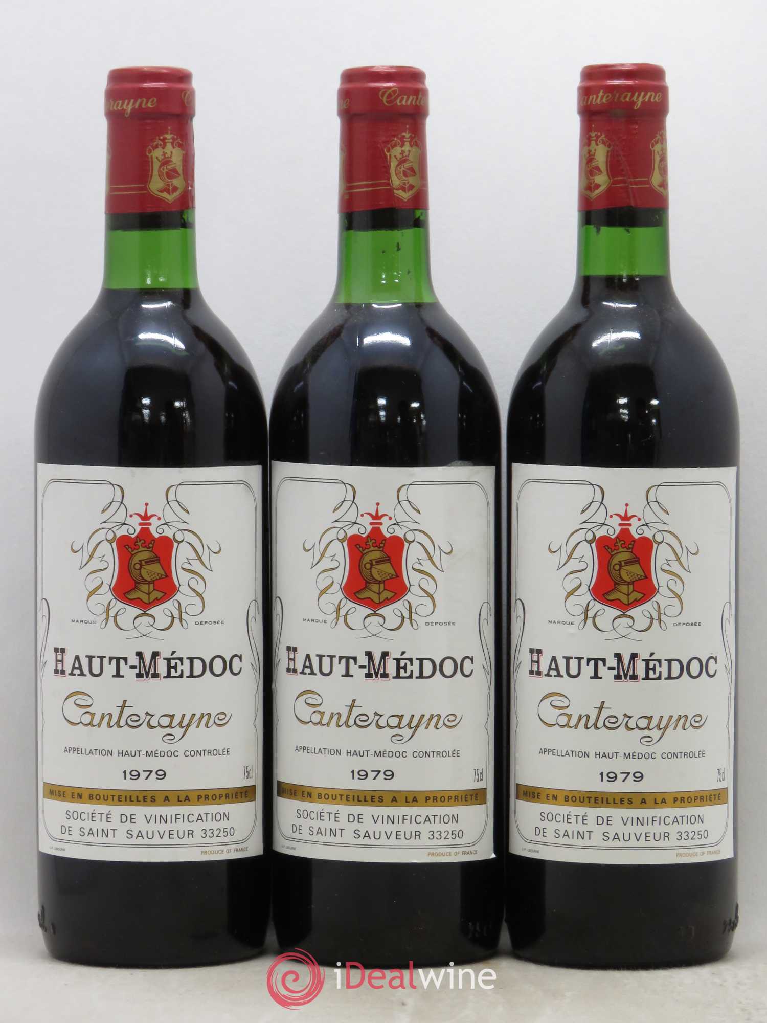 Haut Médoc Canterayne (sans prix de réserve) 1979 - Posten von 6 Flaschen - 1