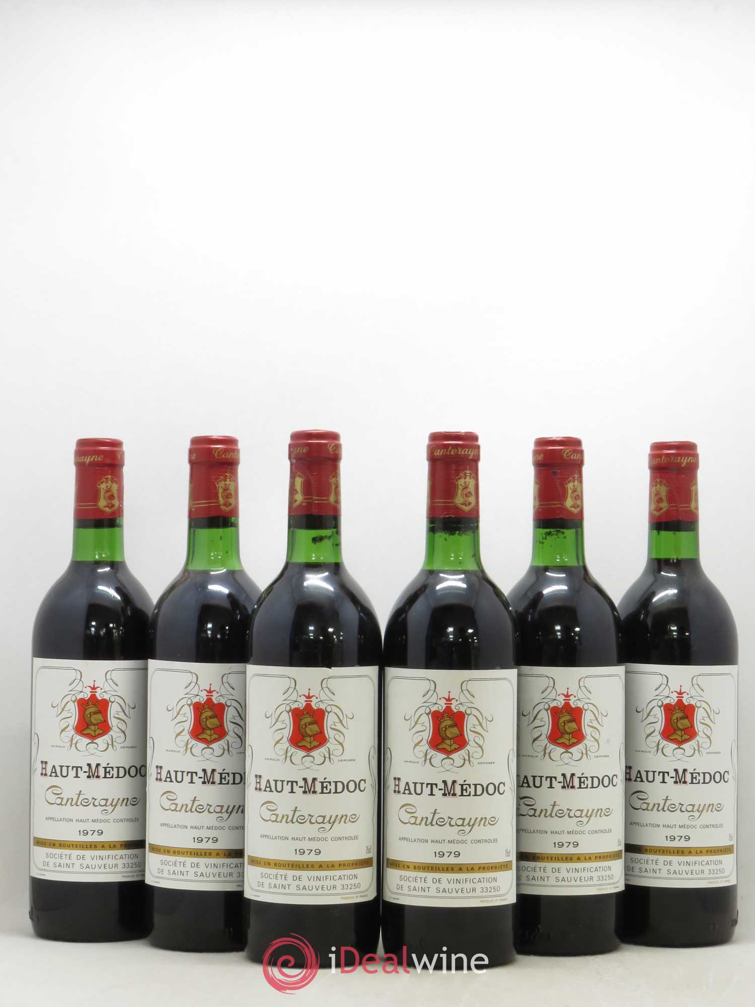 Haut Médoc Canterayne (sans prix de réserve) 1979 - Posten von 6 Flaschen - 0