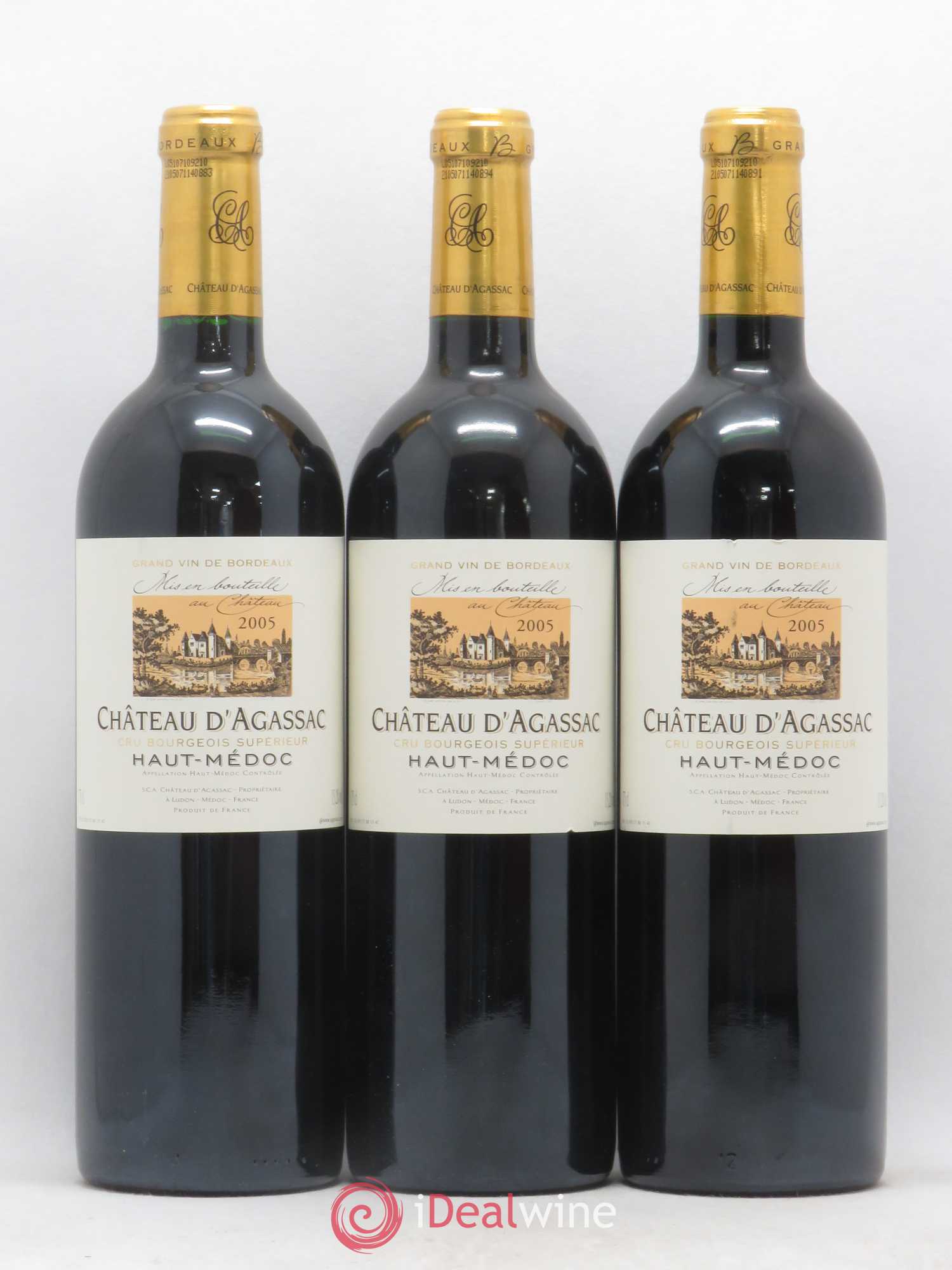Château d' Agassac Cru Bourgeois 2005 - Lot de 6 bouteilles - 2