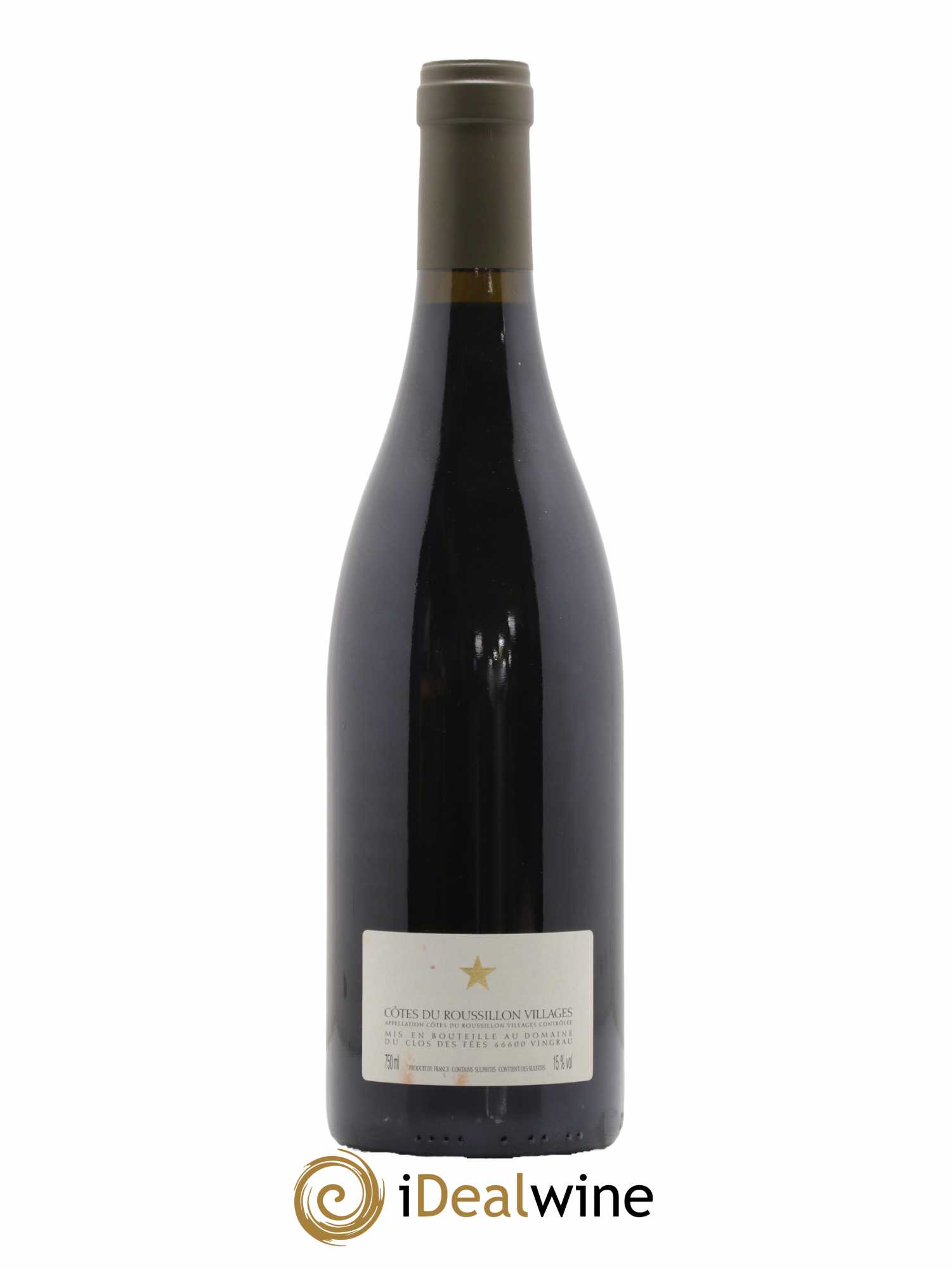 Côtes du Roussillon Villages Clos des Fées Hervé Bizeul 2005 - Lot de 1 bouteille - 1