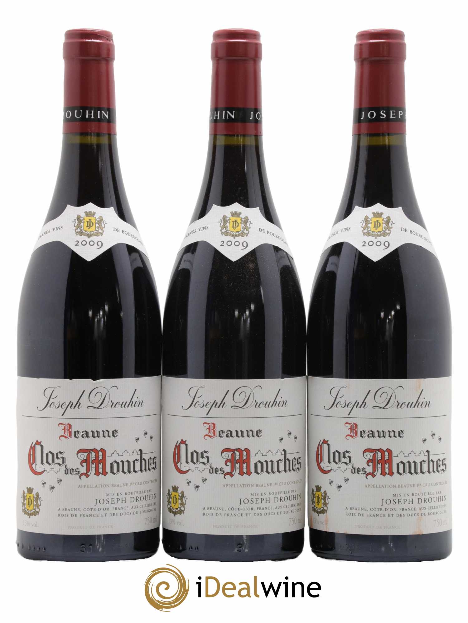 Beaune 1er Cru Clos des Mouches Joseph Drouhin 2009 - Lot de 3 bouteilles - 0