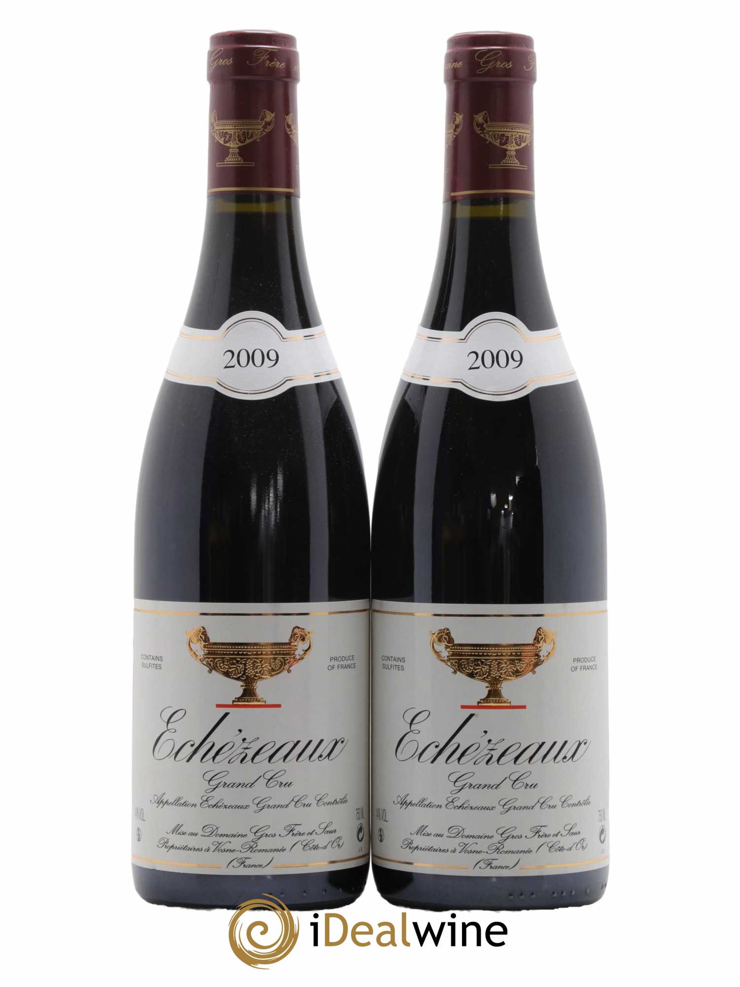 Echezeaux Grand Cru Gros Frère & Soeur 2009 - Lot de 2 bouteilles - 0