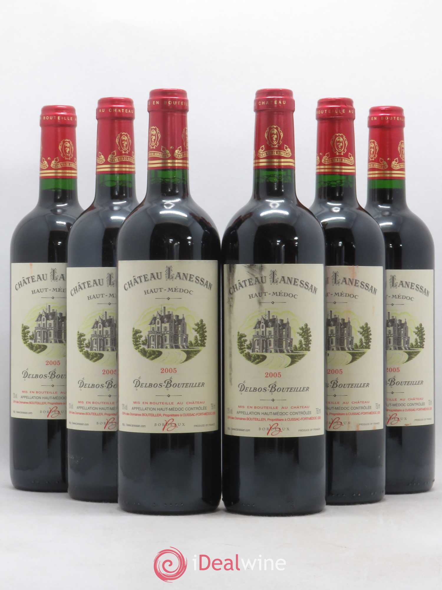 Château Lanessan Cru Bourgeois 2005 - Lot de 6 bouteilles - 0