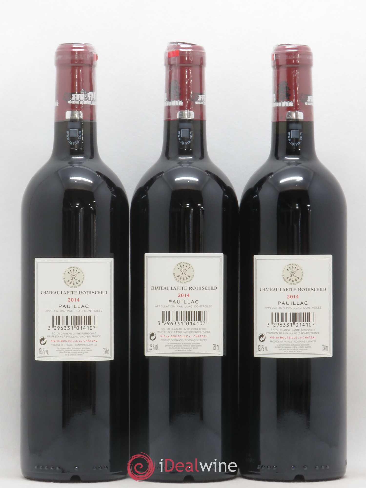 Château Lafite Rothschild 1er Grand Cru Classé 2014 - Lot de 6 bouteilles - 2