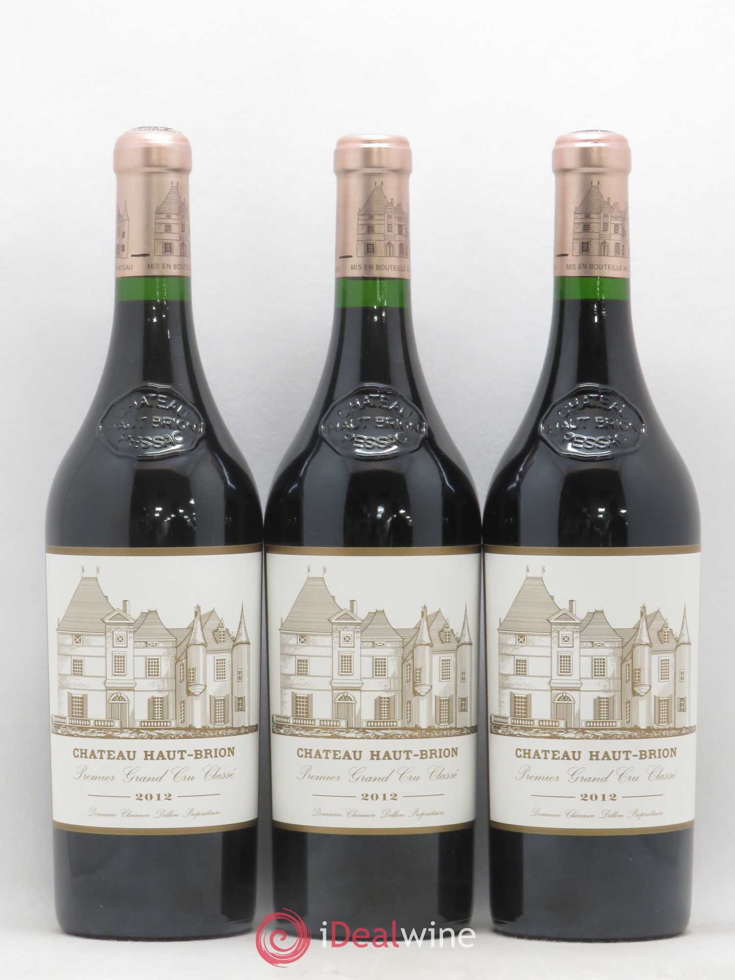 Château Haut Brion 1er Grand Cru Classé 2012 - Lot de 6 bouteilles - 2