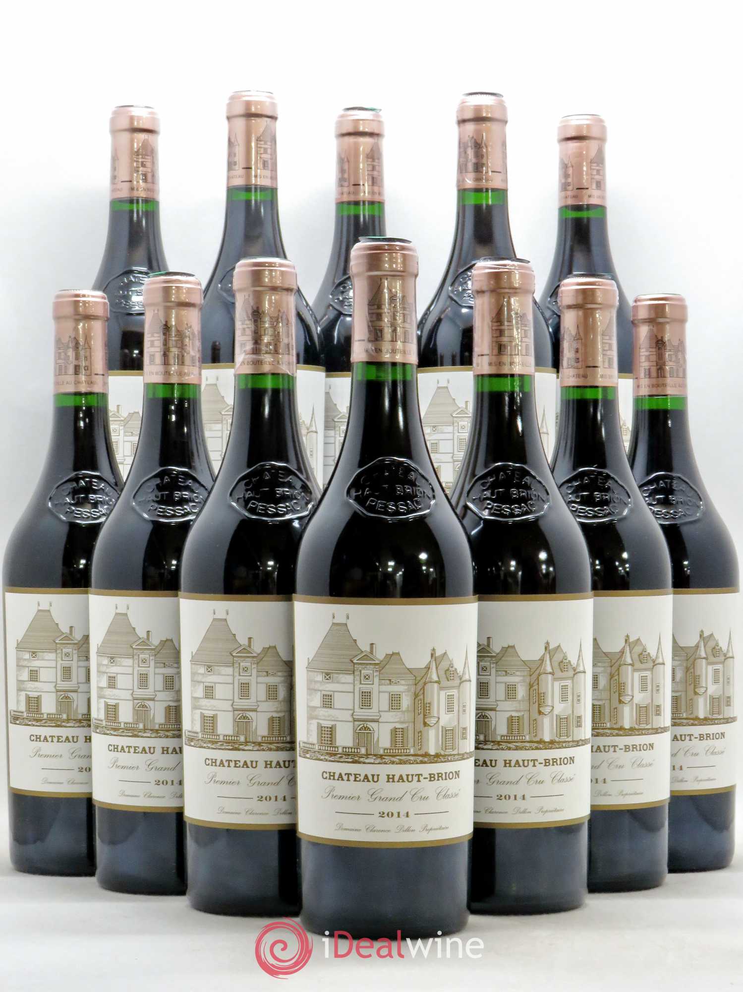 Château Haut Brion 1er Grand Cru Classé 2014 - Lot de 12 bouteilles - 0