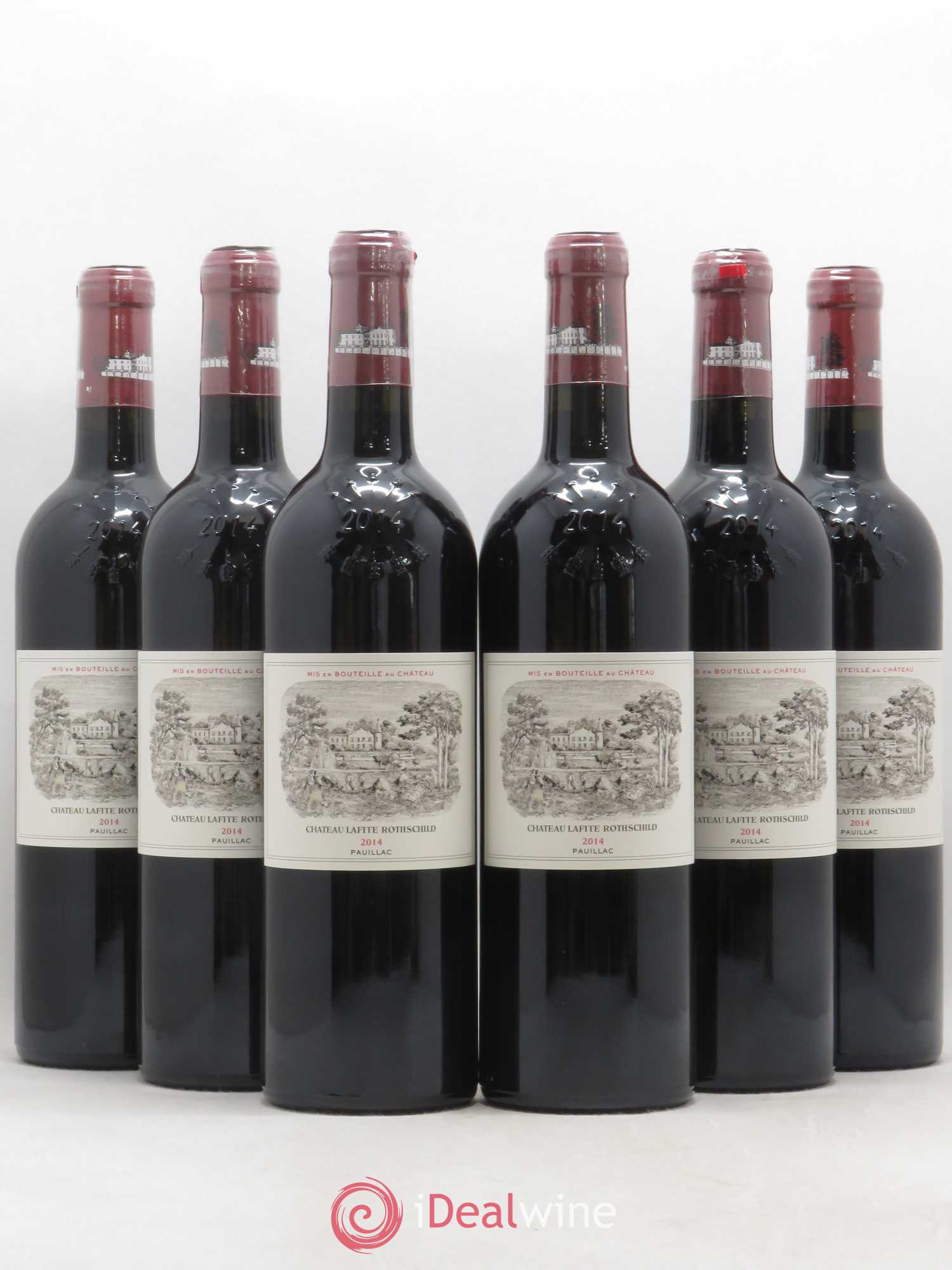 Château Lafite Rothschild 1er Grand Cru Classé 2014 - Lot de 6 bouteilles - 0