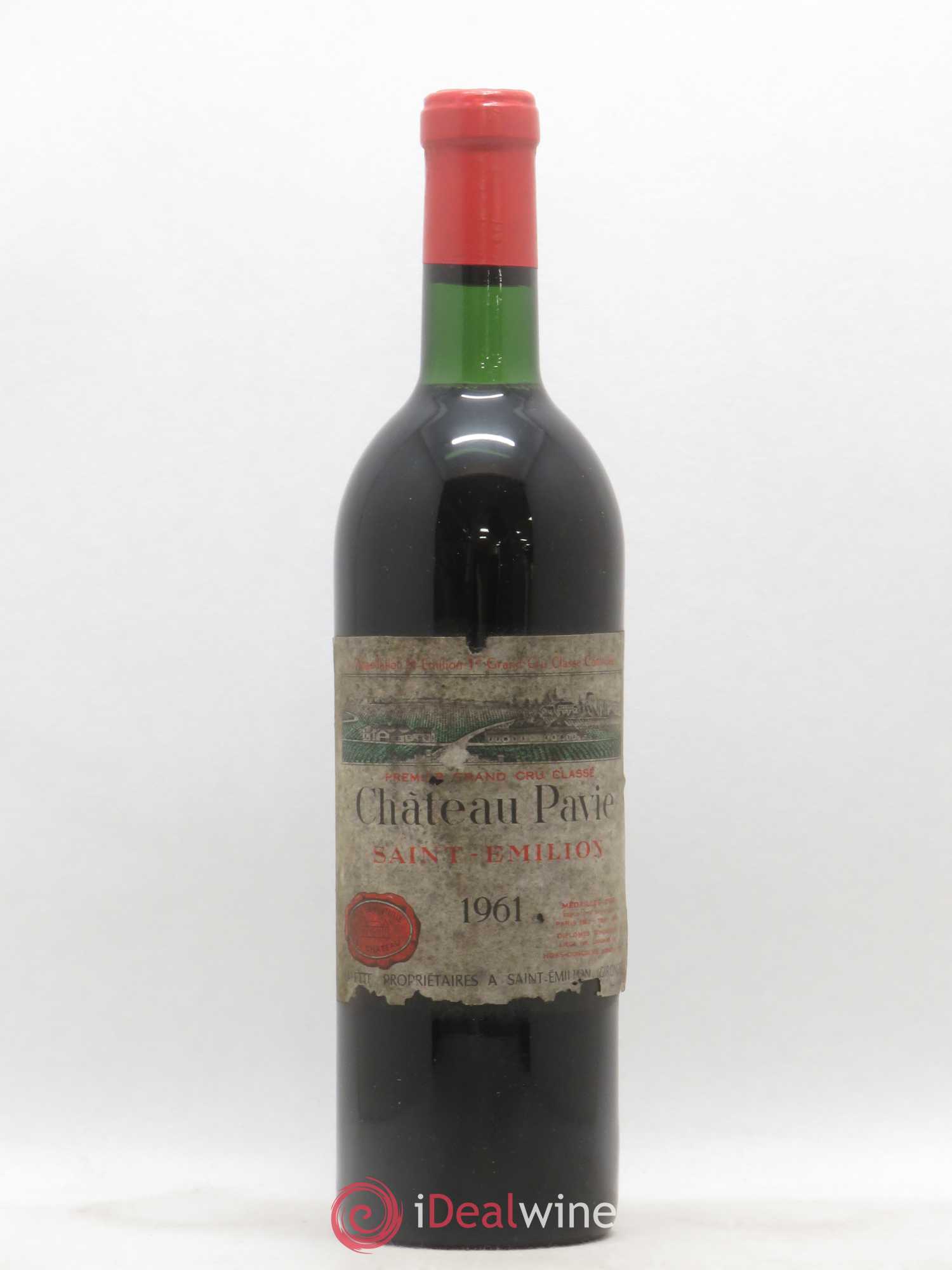 Château Pavie 1er Grand Cru Classé A 1961 - Lot de 1 bouteille - 0