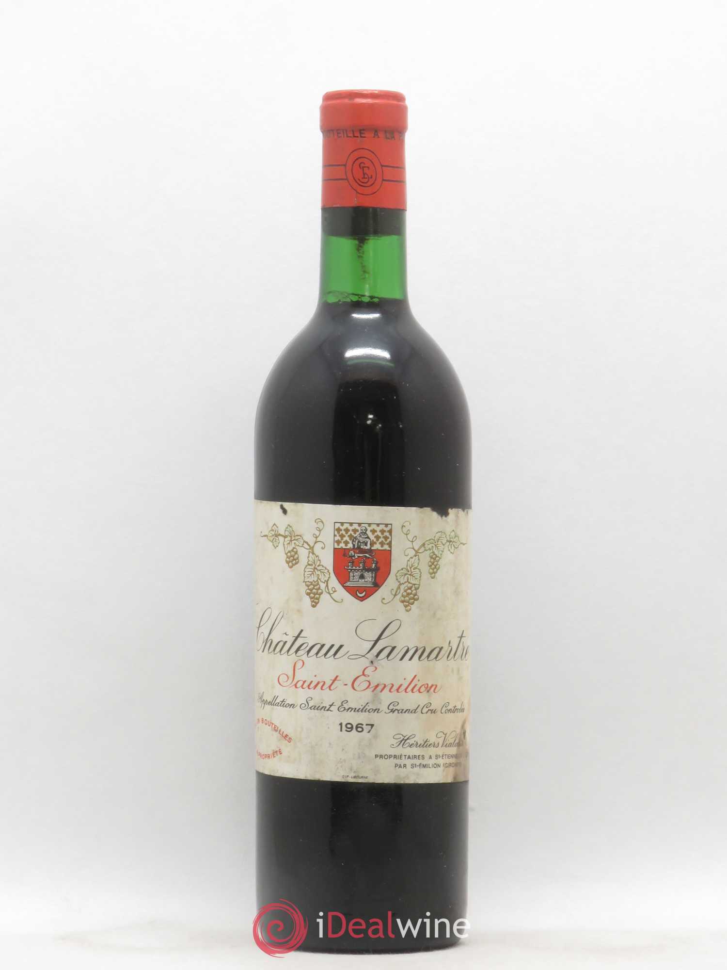 Château Lamartre 1967 - Lot de 1 bouteille - 0