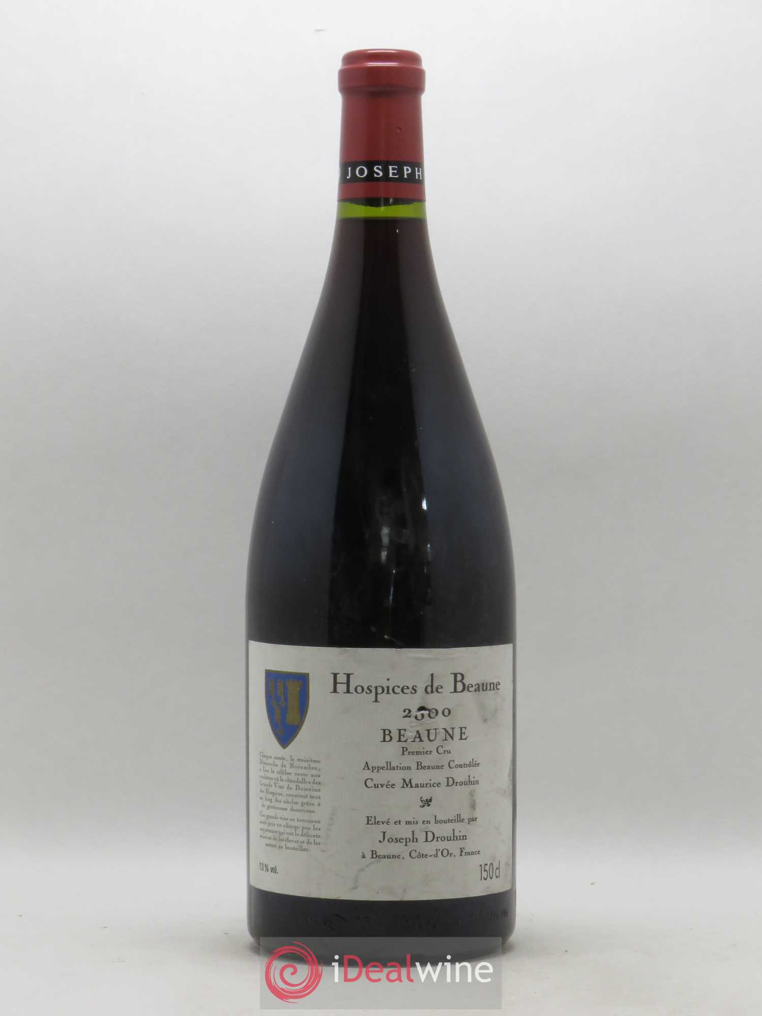 Beaune 1er Cru Cuvée Maurice Drouhin Hospices de Beaune Joseph Drouhin 2000 - Lot de 1 magnum - 0