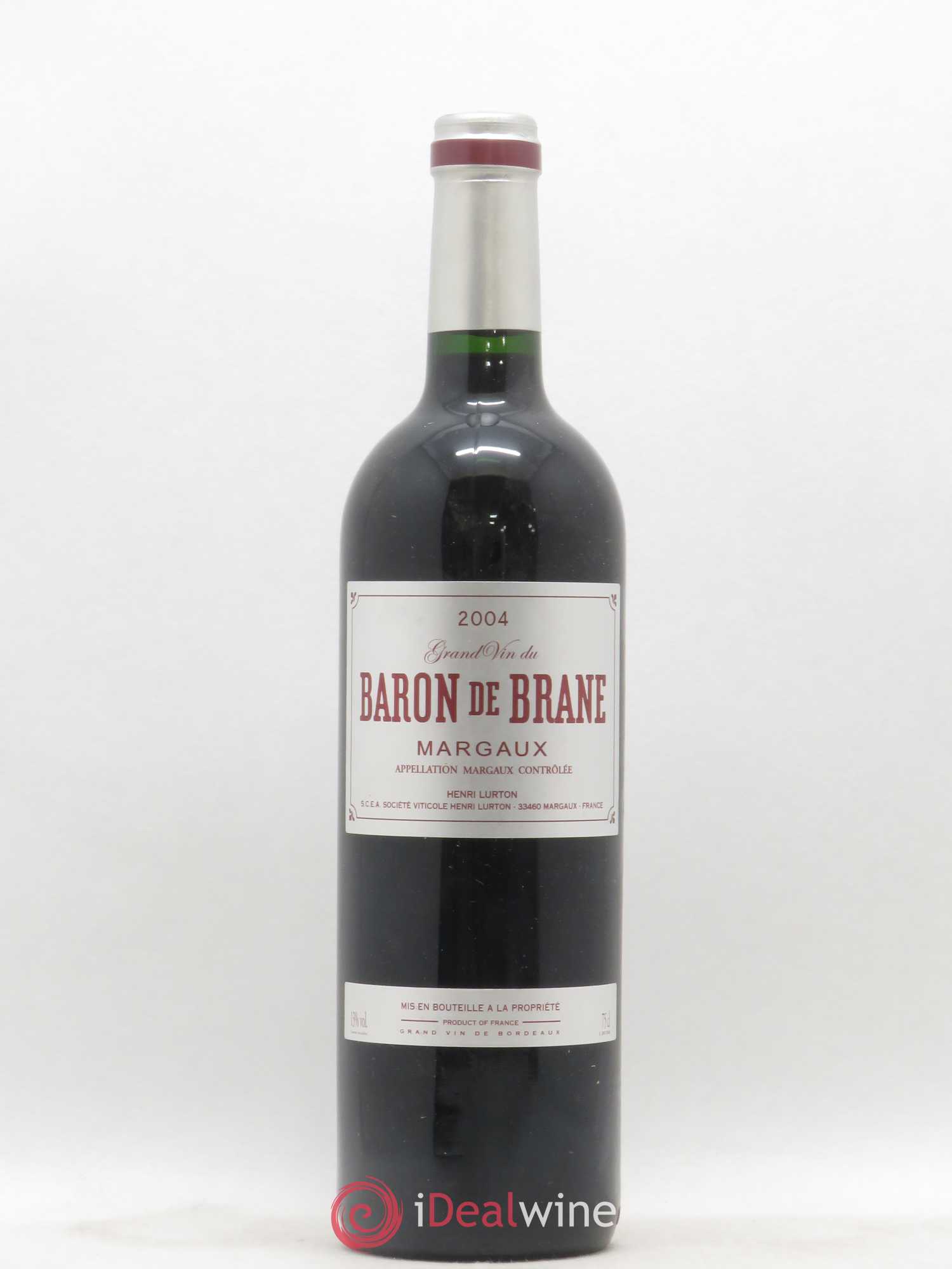 Baron de Brane Second Vin 2004 - Lot de 1 bouteille - 0