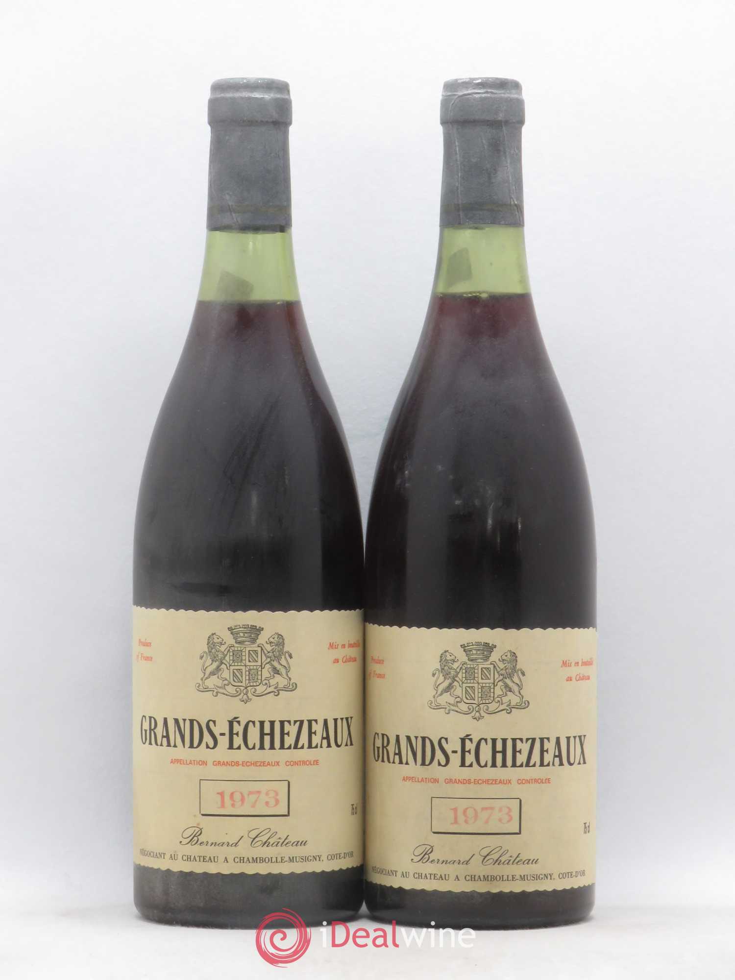 Grands-Echezeaux Grand Cru Bernard Château 1973 - Lot de 2 bouteilles - 0