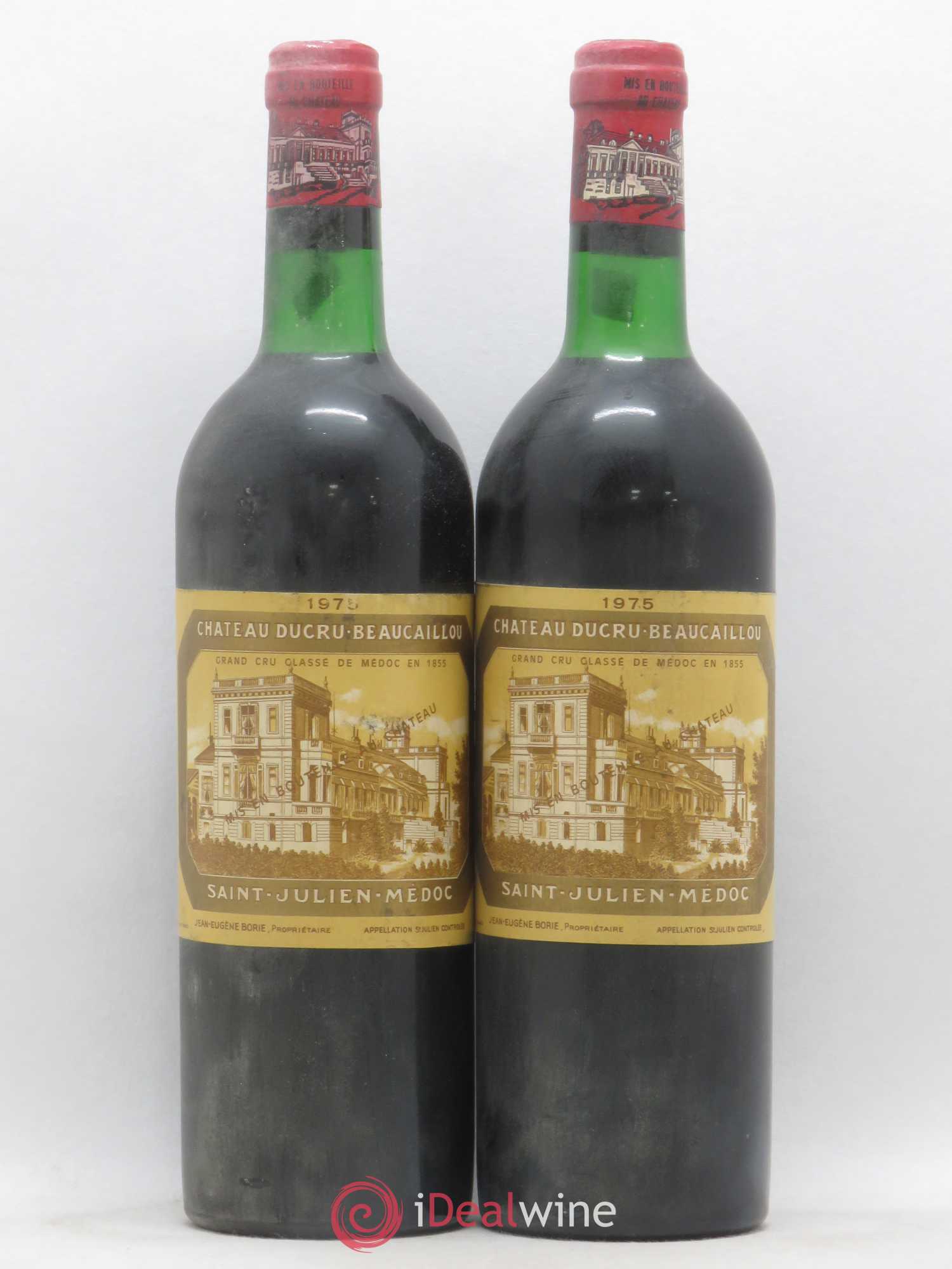 Château Ducru Beaucaillou 2ème Grand Cru Classé 1975 - Lot de 2 bouteilles - 0