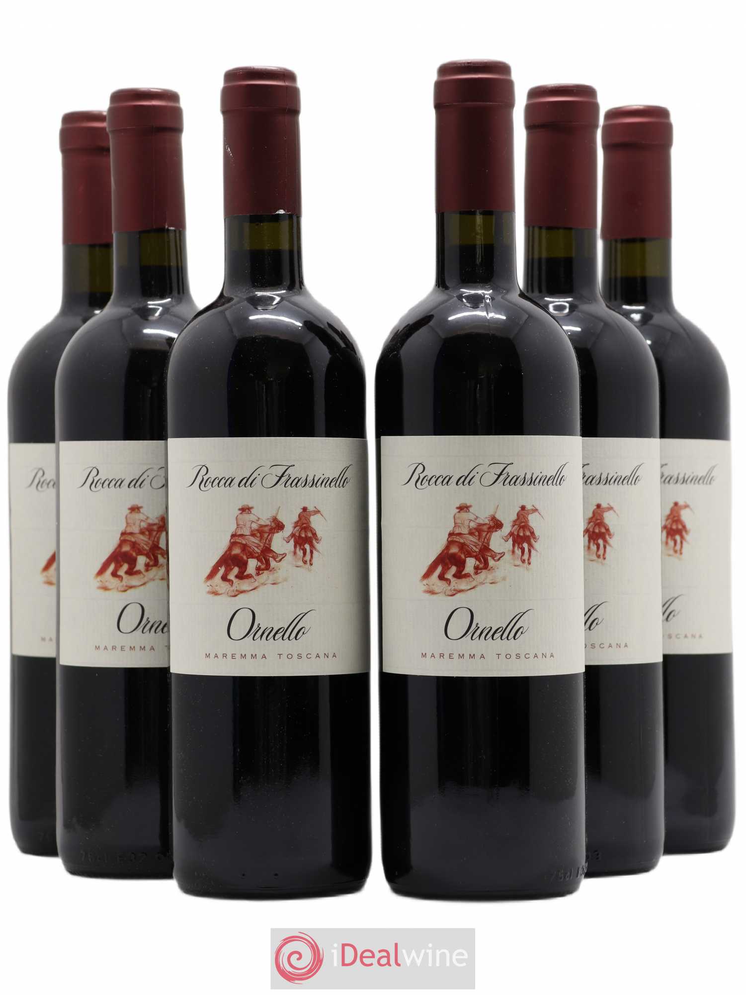 Toscana IGT Ornello Rocca di Frassinello (sans prix de réserve) 2017 - Posten von 6 Flaschen - 0