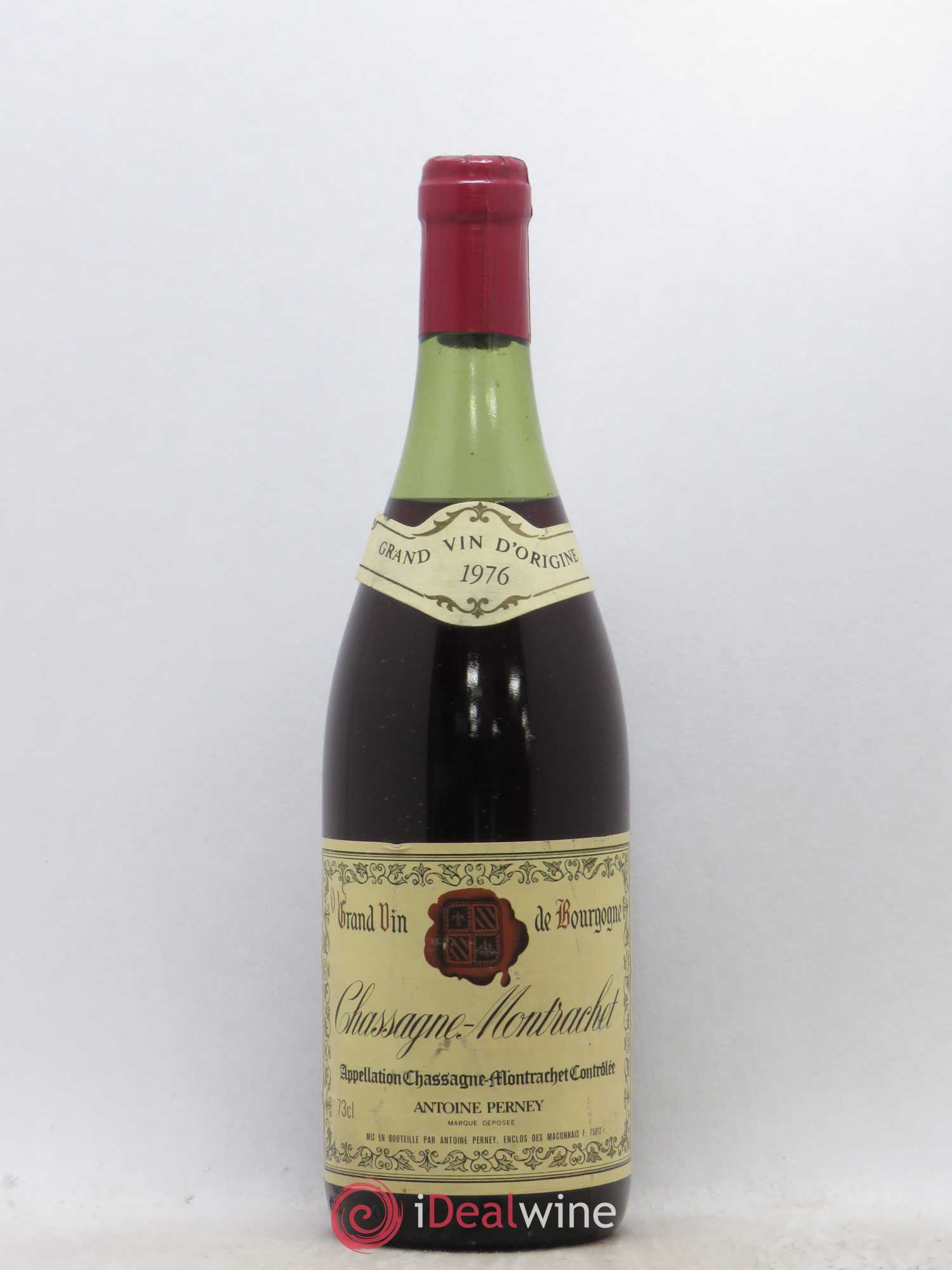 Chassagne-Montrachet Antoine Perney 1976 - Lot de 1 bouteille - 0