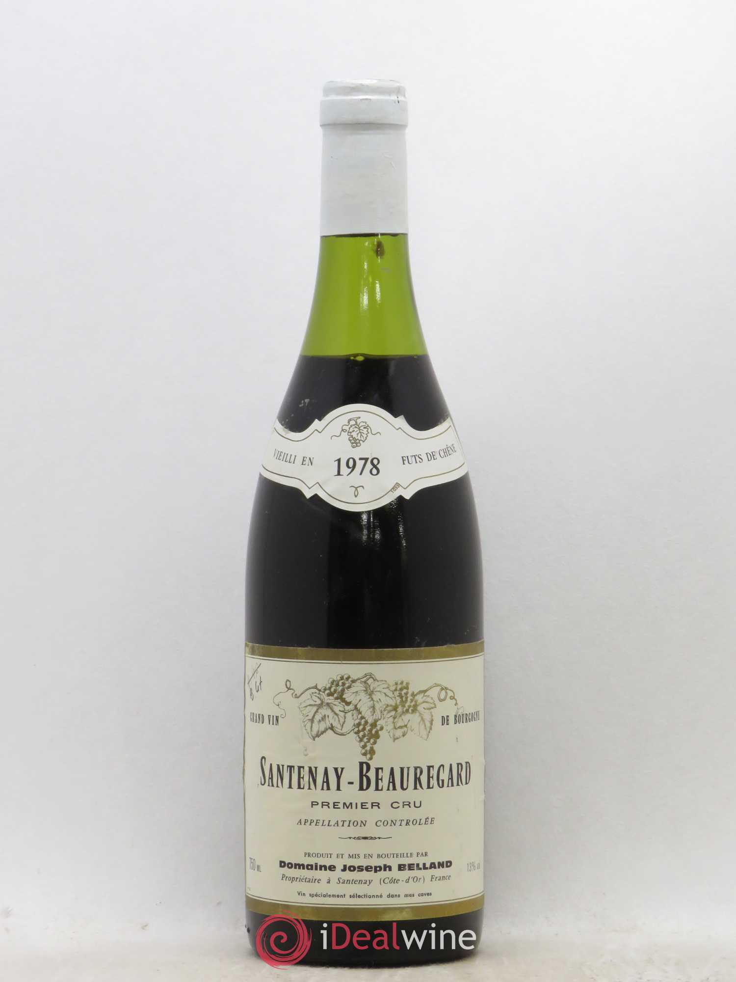 Santenay Beauregard Joseph Belland 1978 - Lot de 1 bouteille - 0