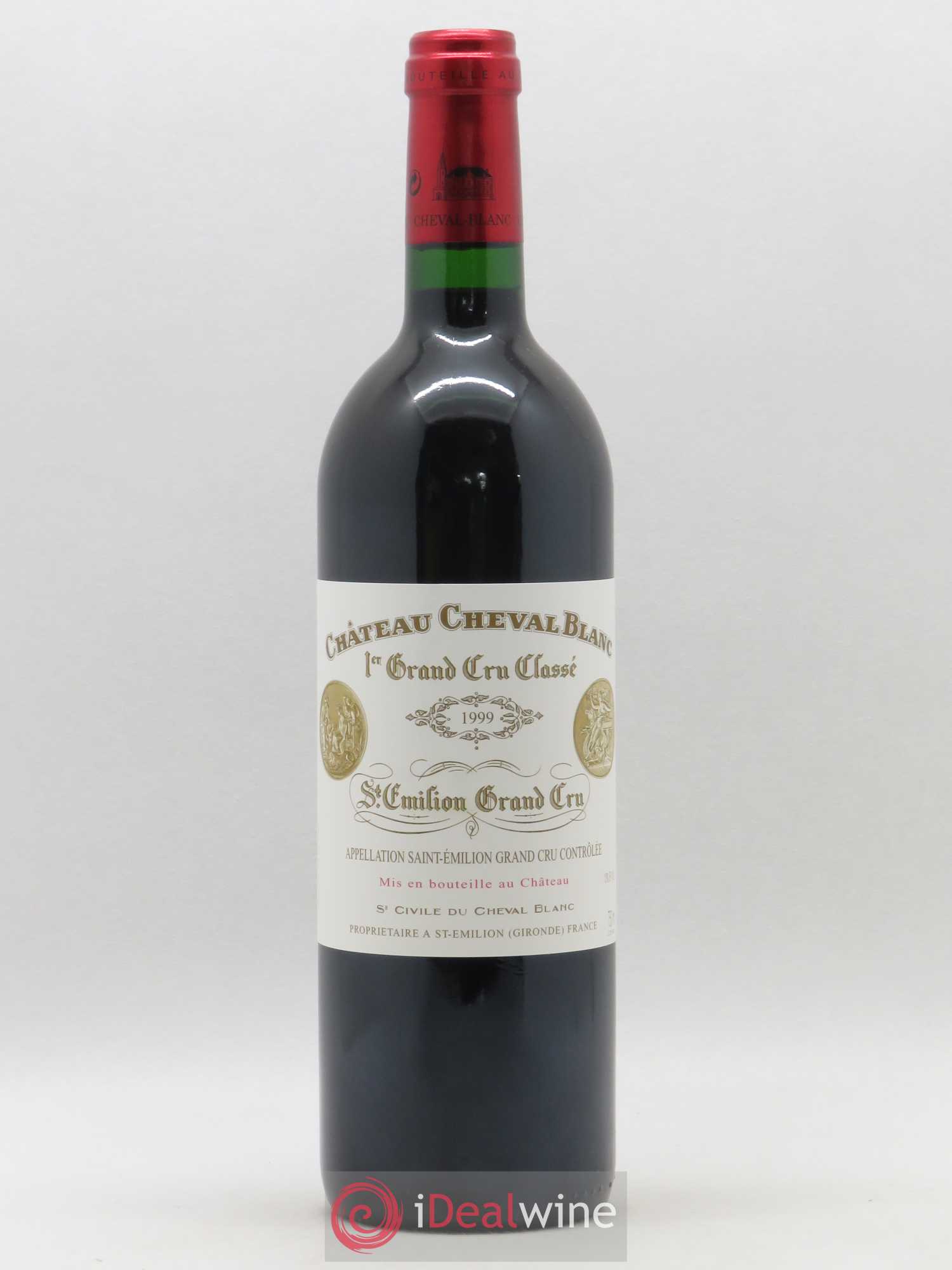 Château Cheval Blanc 1er Grand Cru Classé A 1999 - Lot de 1 bouteille - 0