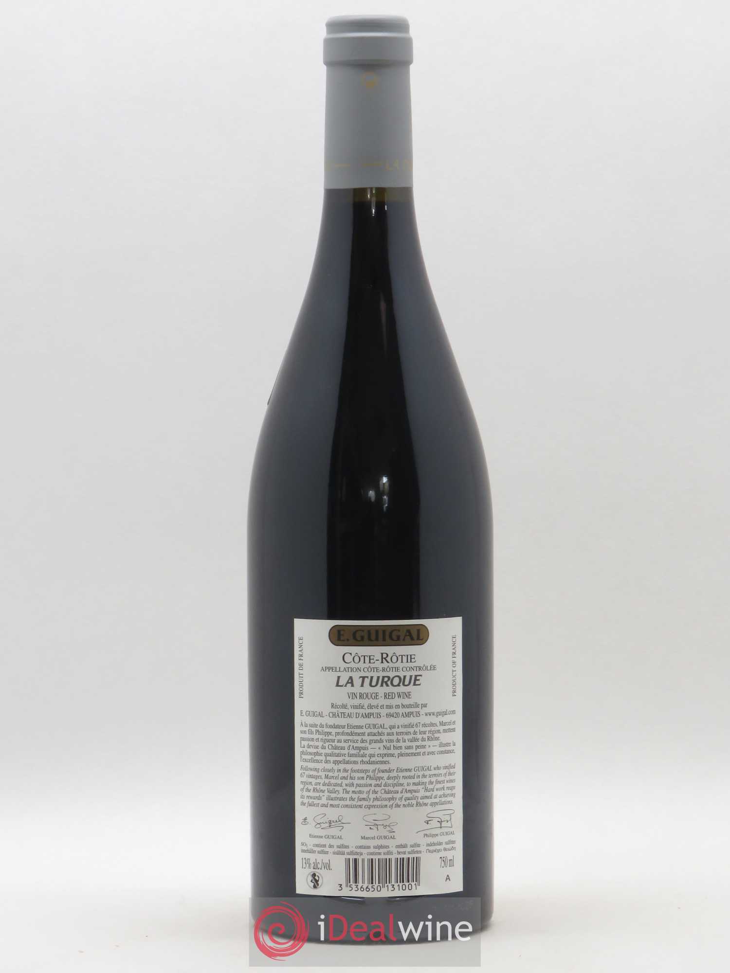 Côte-Rôtie La Turque Guigal 2008 - Lot de 1 bouteille - 1