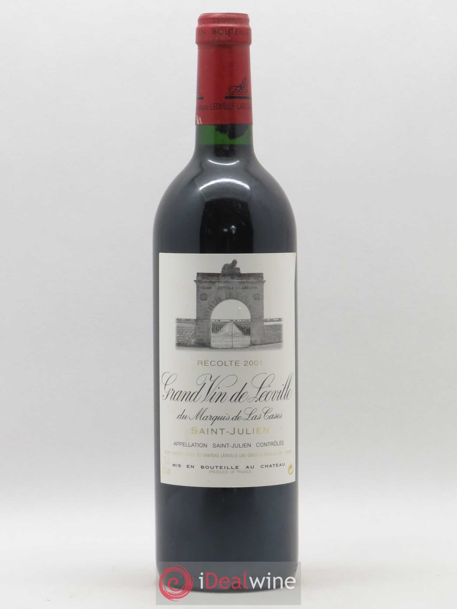 Château Léoville Las Cases 2ème Grand Cru Classé 2001 - Lot de 1 bouteille - 0