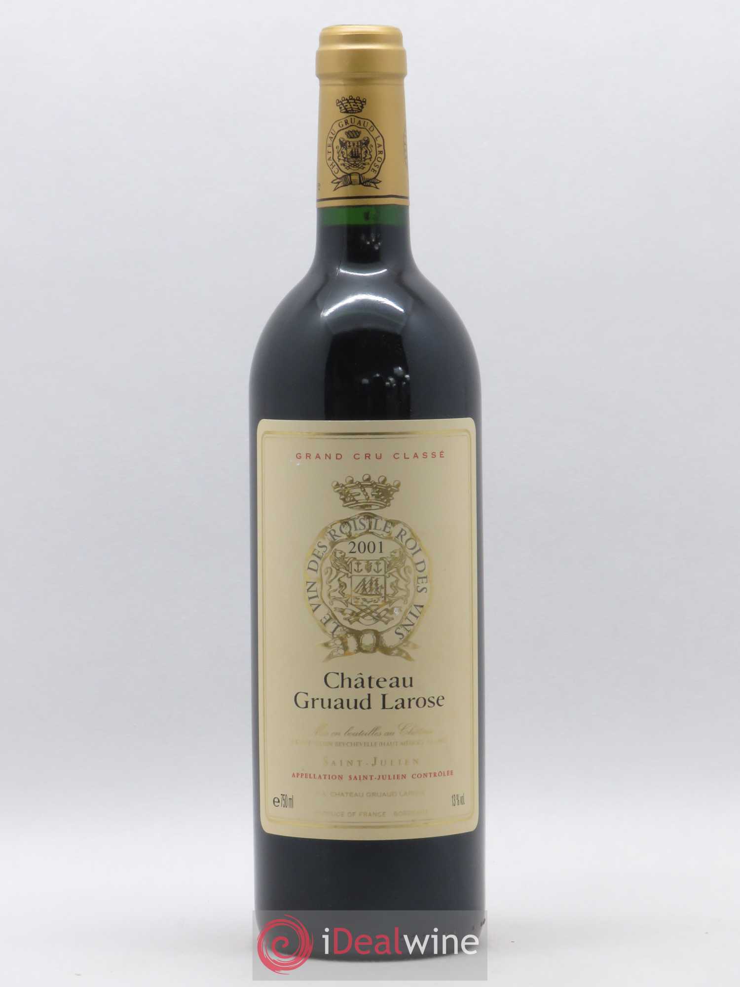 Château Gruaud Larose 2ème Grand Cru Classé 2001 - Lot de 1 bouteille - 0