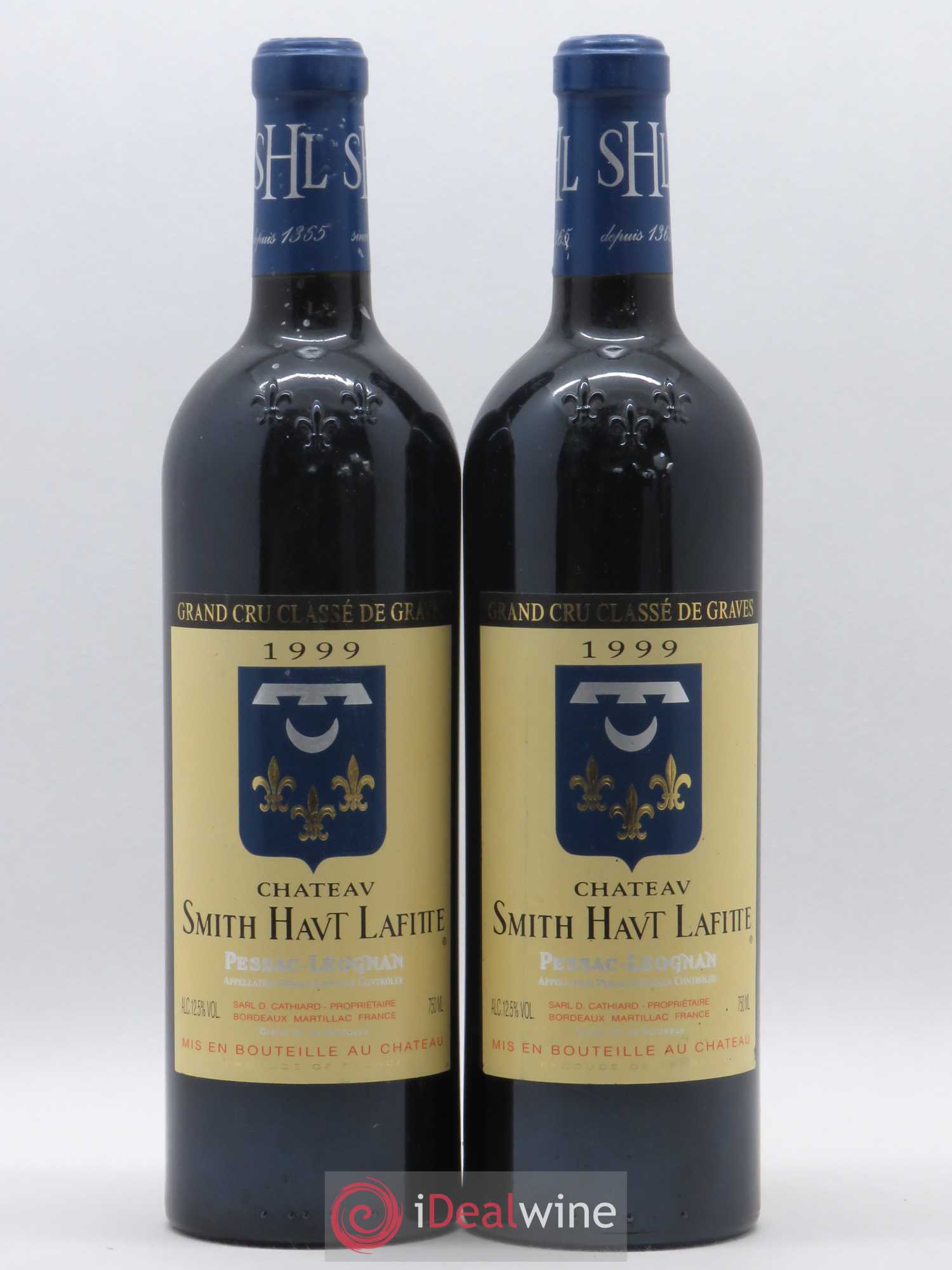 Château Smith Haut Lafitte Cru Classé de Graves 1999 - Lot de 2 bouteilles - 0