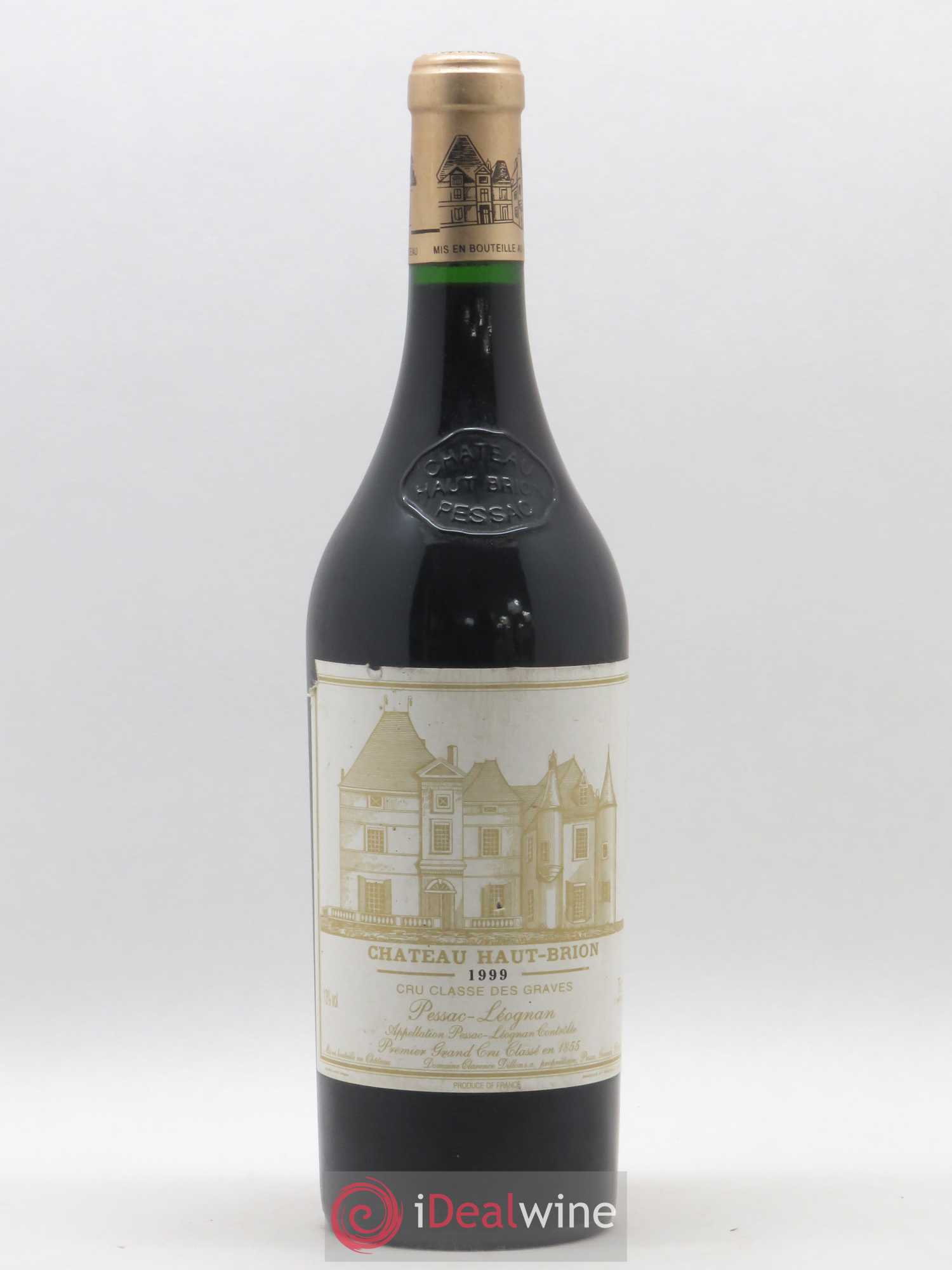 Château Haut Brion 1er Grand Cru Classé 1999 - Lot de 1 bouteille - 0