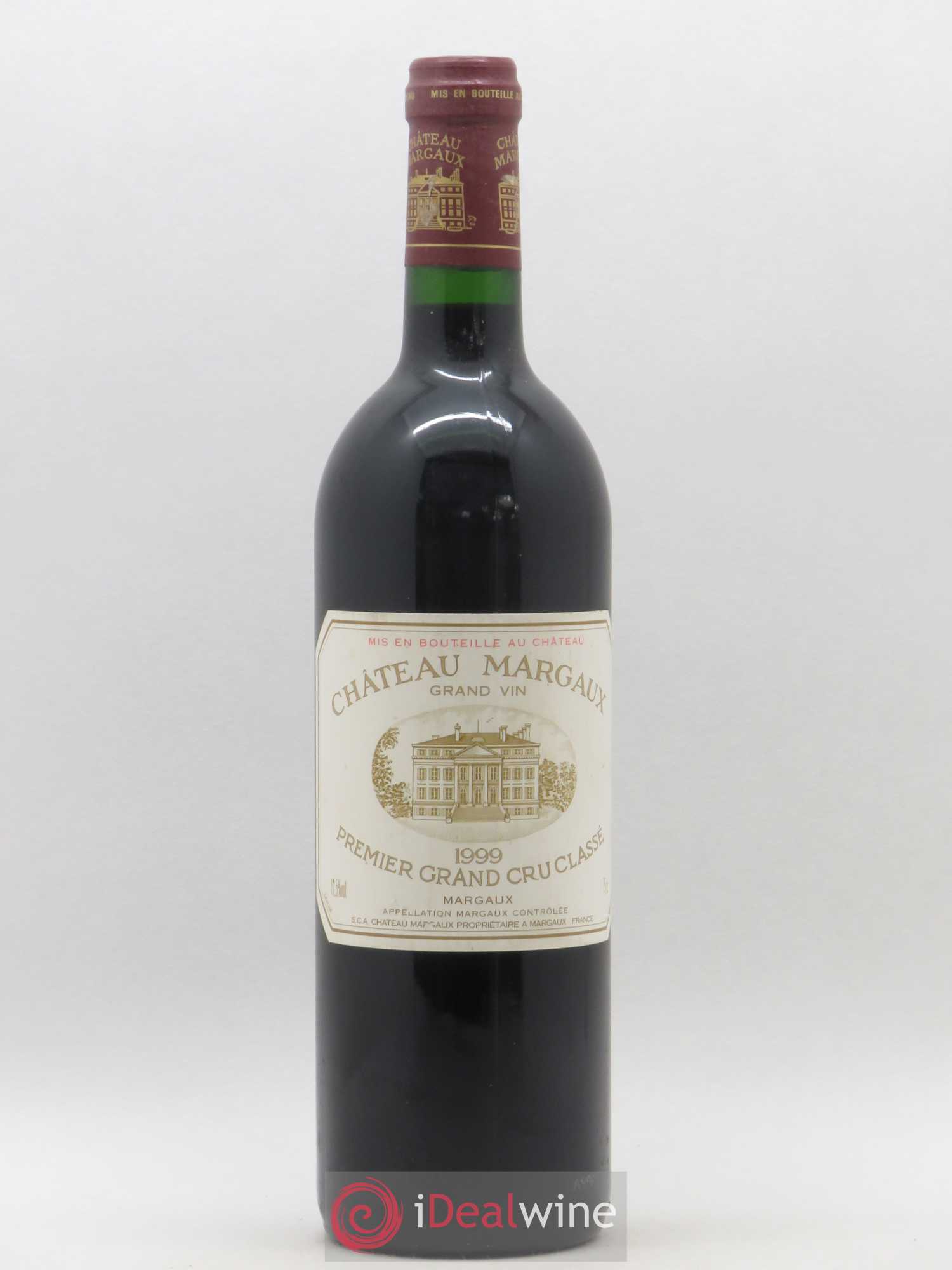 Château Margaux 1er Grand Cru Classé 1999 - Lot de 1 bouteille - 0