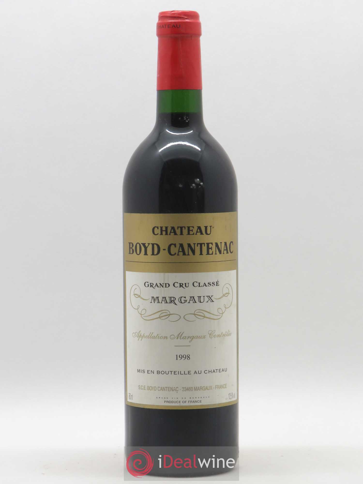 Château Boyd Cantenac 3ème Grand Cru Classé 1998 - Lot de 1 bouteille - 0