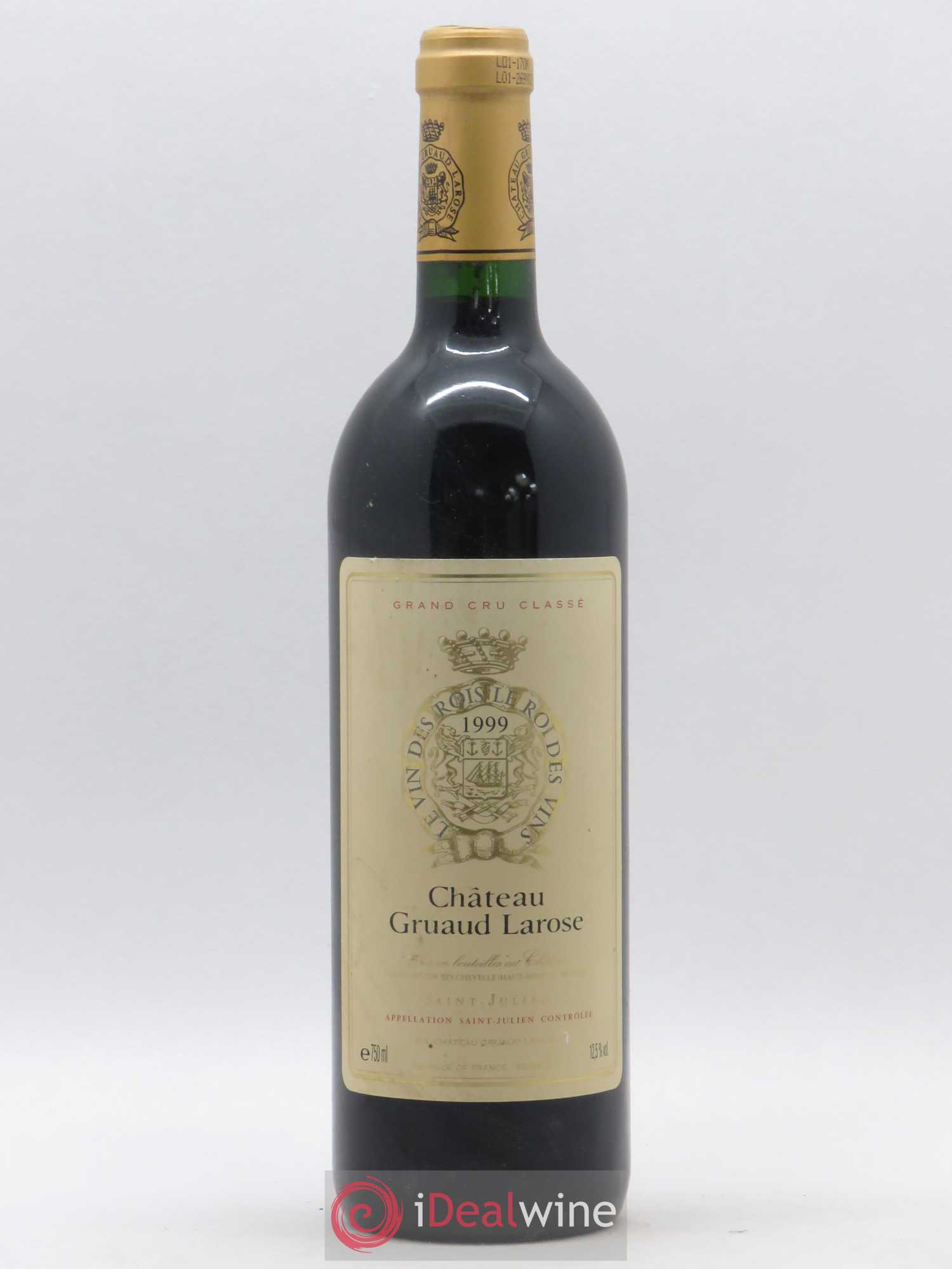 Château Gruaud Larose 2ème Grand Cru Classé 1999 - Lot de 1 bouteille - 0